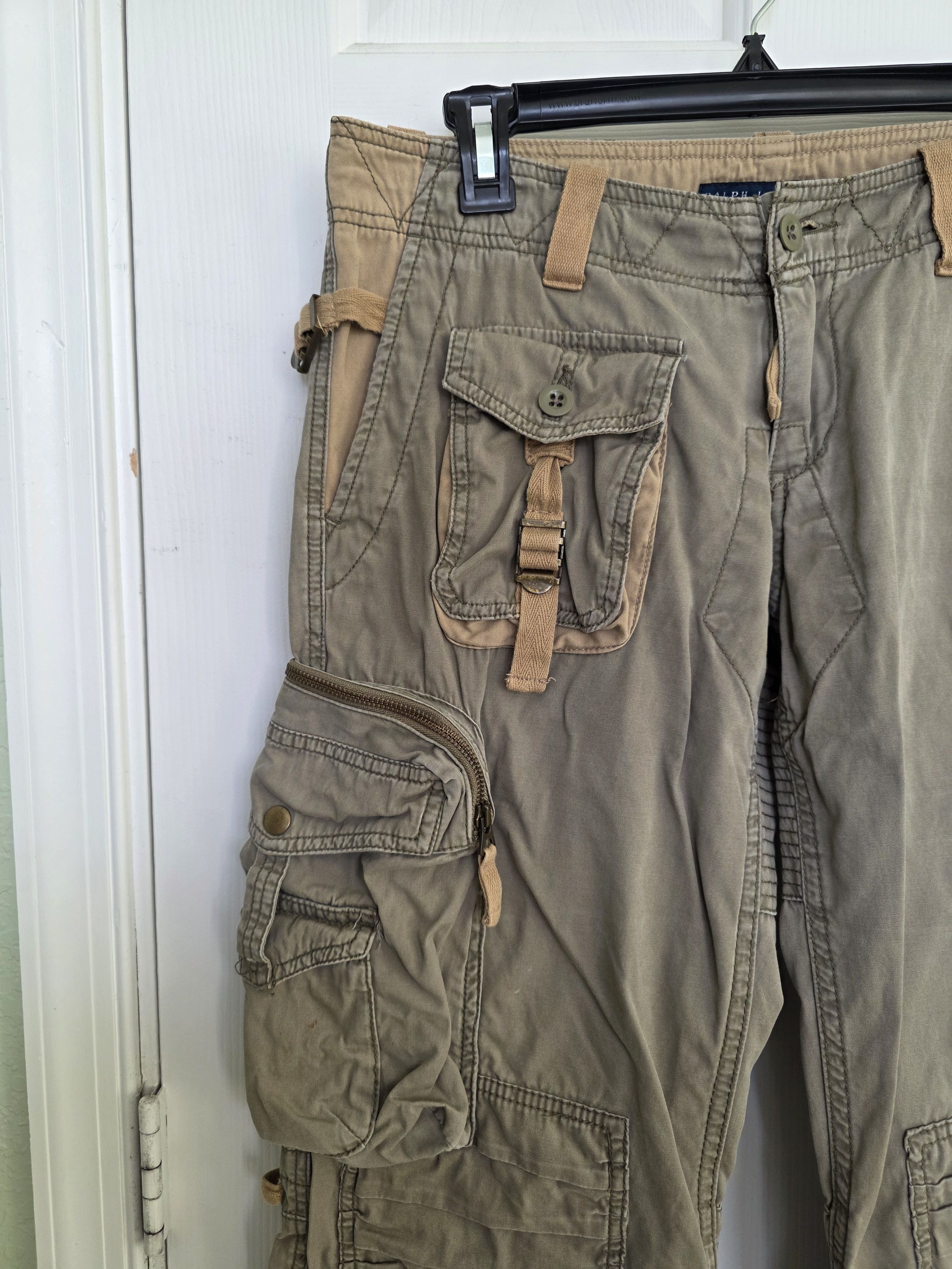 Ralph Lauren Ralph Lauren Vintage Multi-pocket Cargos Sz 10 Size 32" / US 10 / IT 46 - 2 Thumbnail