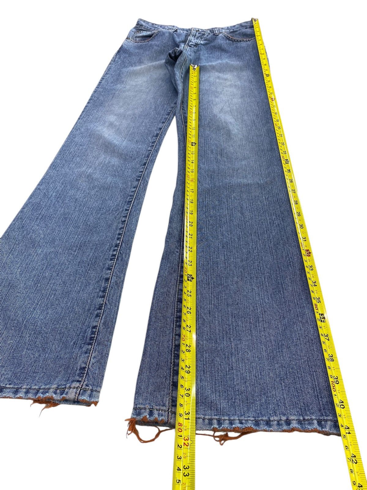 Japanese Brand Japanese Brand Acid Light Wash Style Bootcut Jeans Size US 27 - 6 Thumbnail