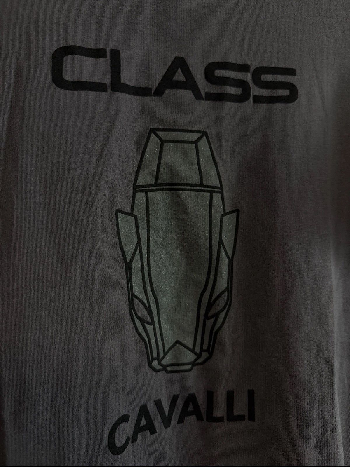 Cavalli Class Class Cavalli Y2K Tshirt Huge Logo Sz M Size US M / EU 48-50 / 2 - 2 Thumbnail
