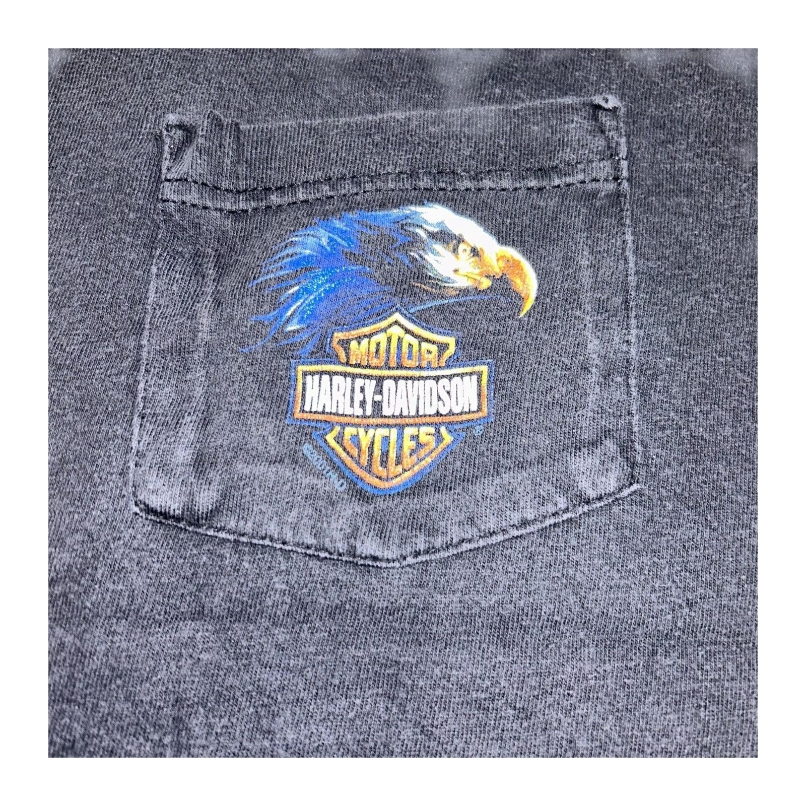 Vintage Vintgae 1996 Harlety Davidson Biker Shirt XL Scoch Black Size US XL / EU 56 / 4 - 5 Thumbnail