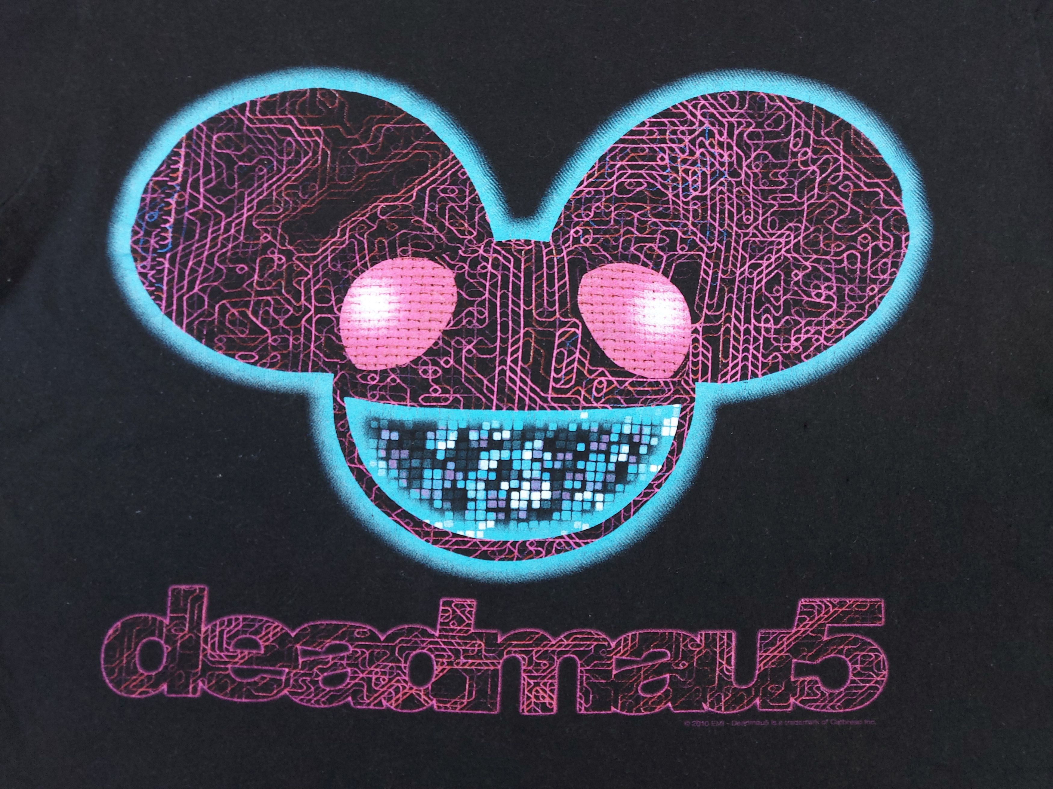 Band Tees 2010 Deadmau5 Pixel 8-Bit Official Merch TEE Size US M / EU 48-50 / 2 - 2 Thumbnail
