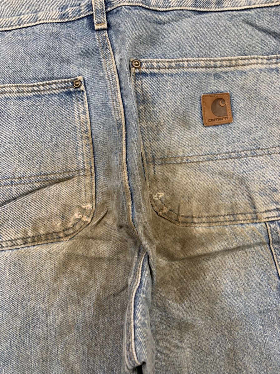 Carhartt Vintage dusty Carhartt B07 DNM double knee denim Size US 32 / EU 48 - 4 Thumbnail