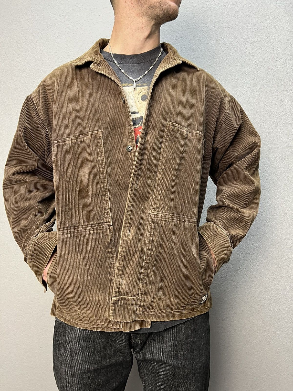 Quiksilver × Vintage Vintage Quicksilver Light Jacket Multi-pocket work Wear Size US M / EU 48-50 / 2 - 4 Thumbnail