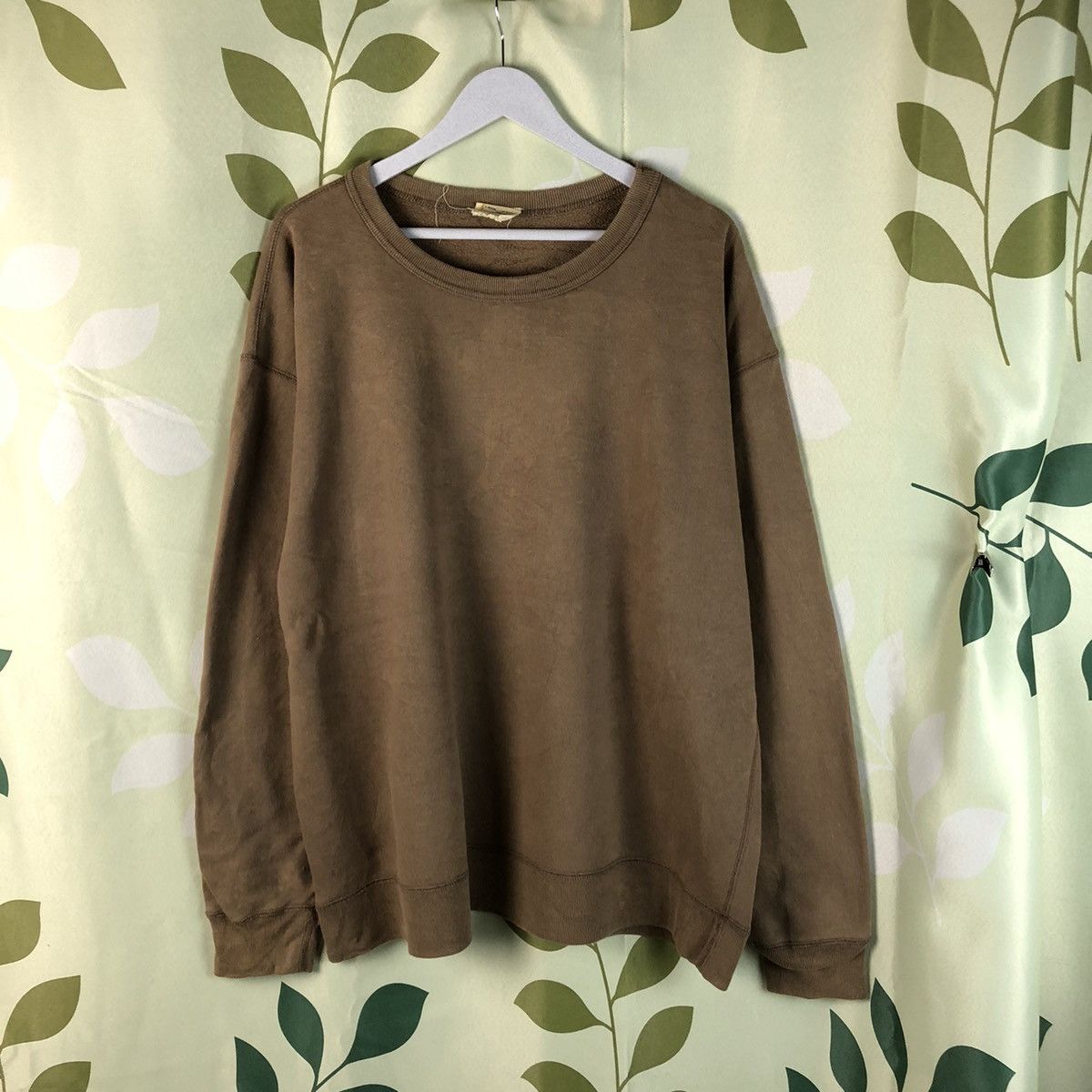 image of Silver Moon Vintage Dark Brown Sweathshirt 7438, Men's (Size XL)