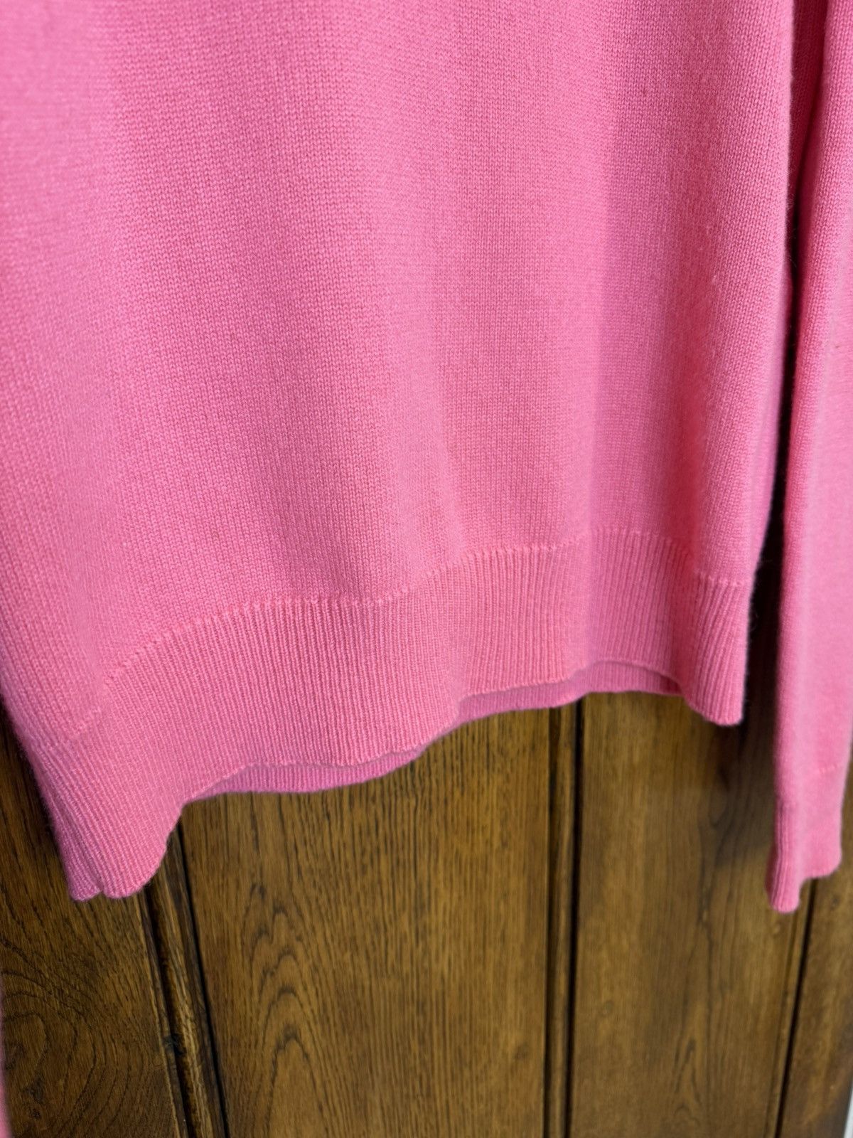 Calvin Klein 205W39NYC SS18 Calvin Klein 205w39nyc Logo pink cashmere sweater raf Size US XS / EU 42 / 0 - 11 Thumbnail