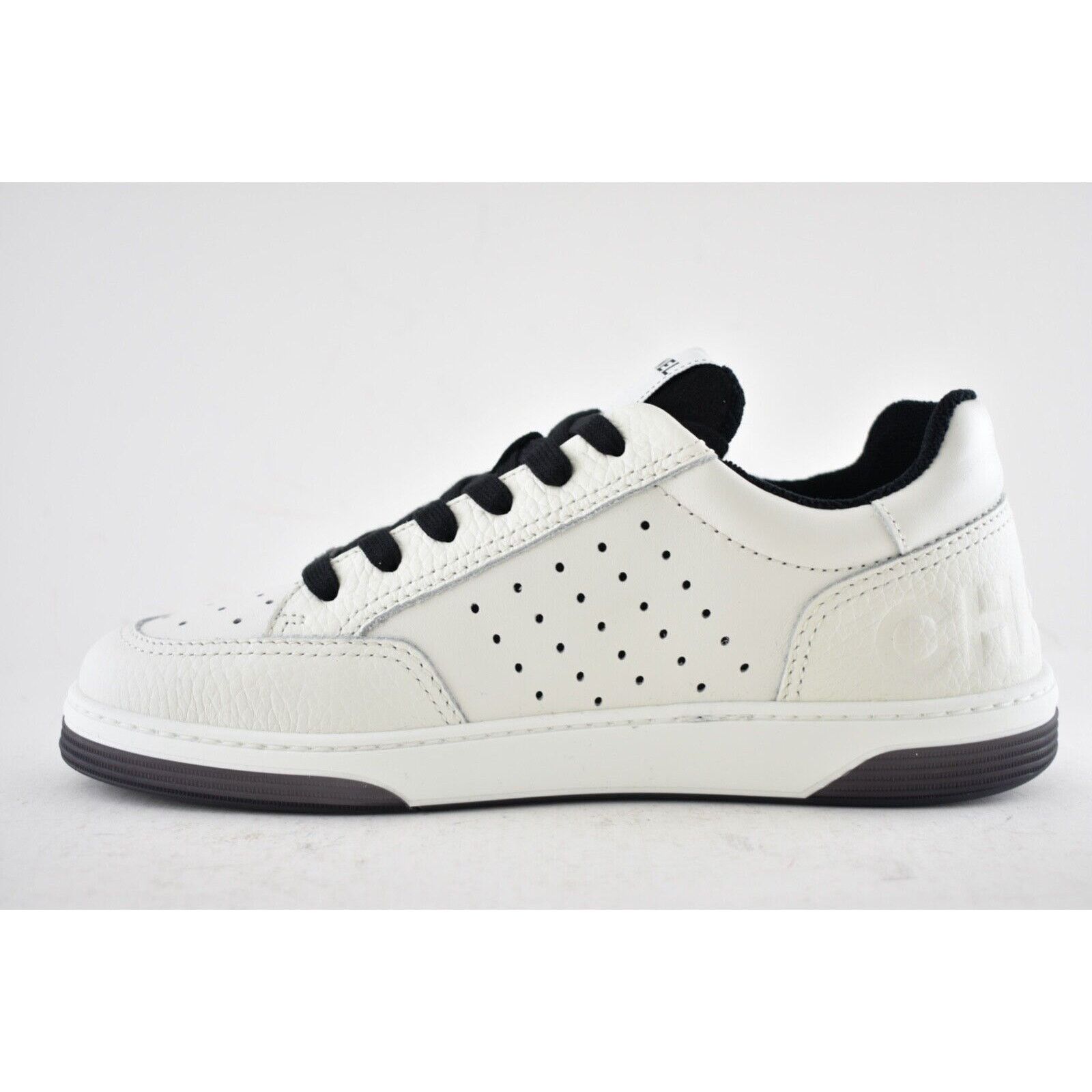 Chanel 22P Leather CC Flat Lace Up Tie Runner Trainer Sneaker 39.5 Size US 9.5 / IT 39.5 - 6 Thumbnail