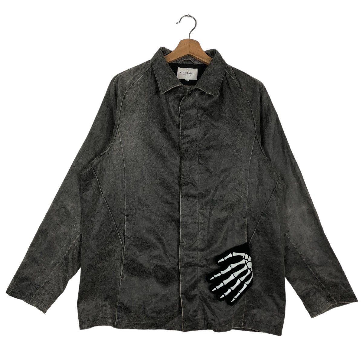 Hysteric Glamour 🔥Soft Leather Jacket Blue Label United Arrow Racer Jacket Size US M / EU 48-50 / 2 - 2 Thumbnail