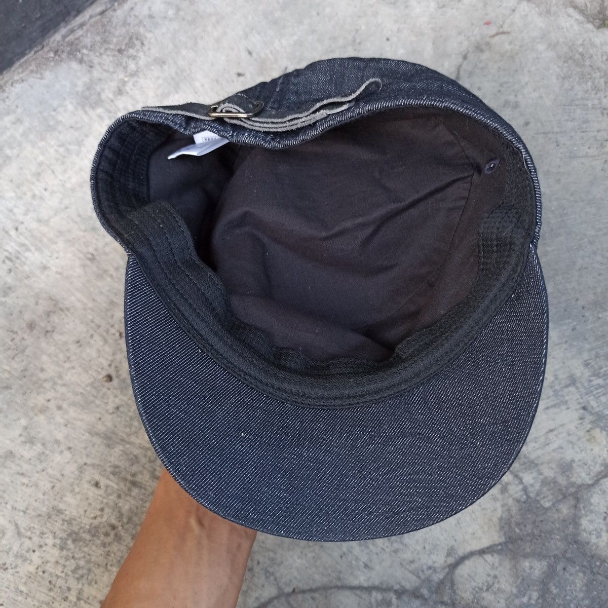 Japanese Brand × Uniqlo Black chrome sailor patrol hat Size ONE SIZE - 14 Thumbnail