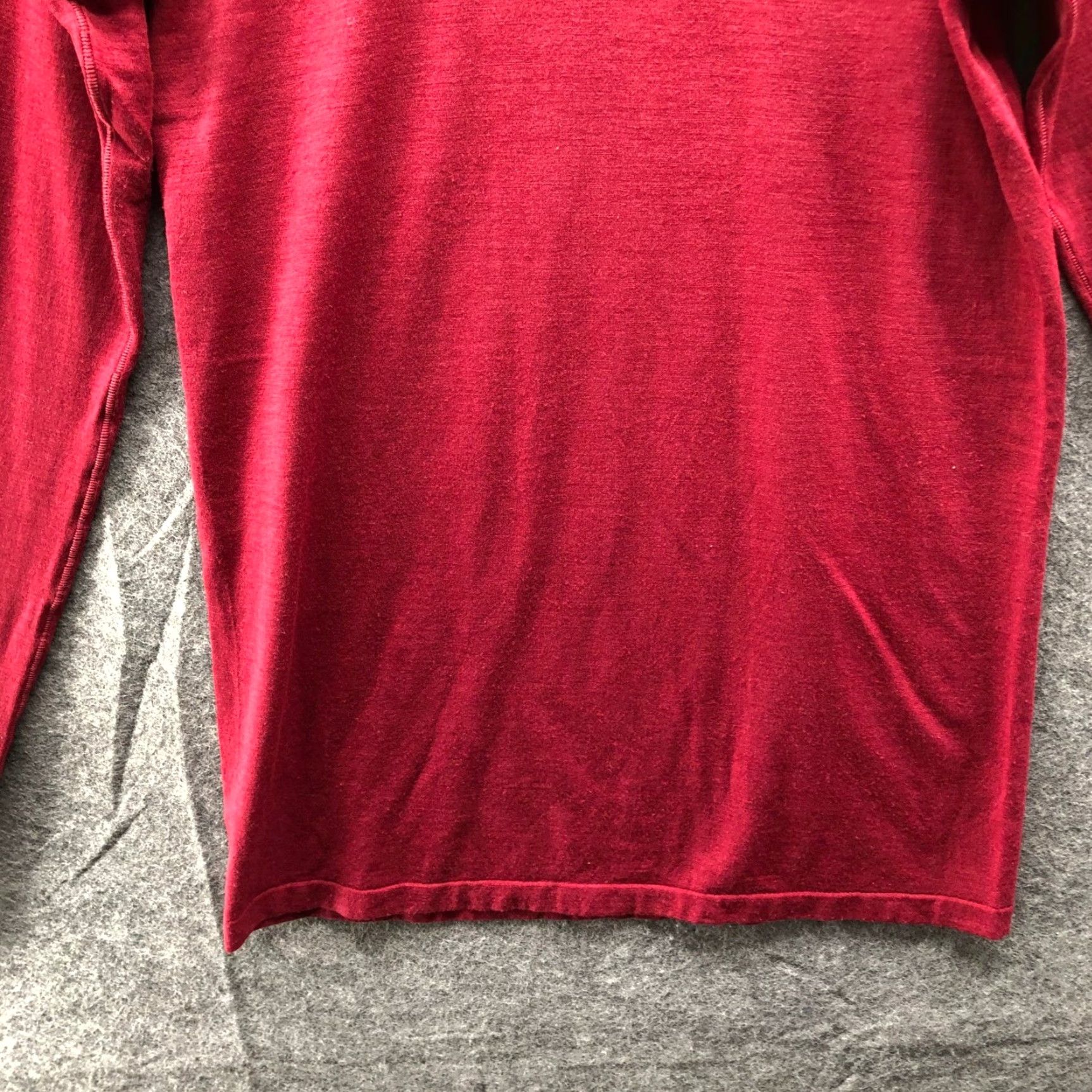 Athleta Athleta Foresthill Ascent Turtleneck Women M Red Solid Wool Nylon Spandex Seamless Long Sleeve Pullover Knit Sweater Size M / US 6-8 / IT 42-44 - 4 Thumbnail