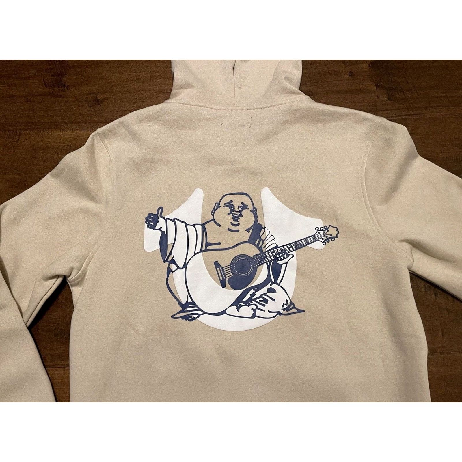 True Religion True Religion Hoodie M Ivory Fog Zip Sweatshirt Mens Size US M / EU 48-50 / 2 - 2 Thumbnail