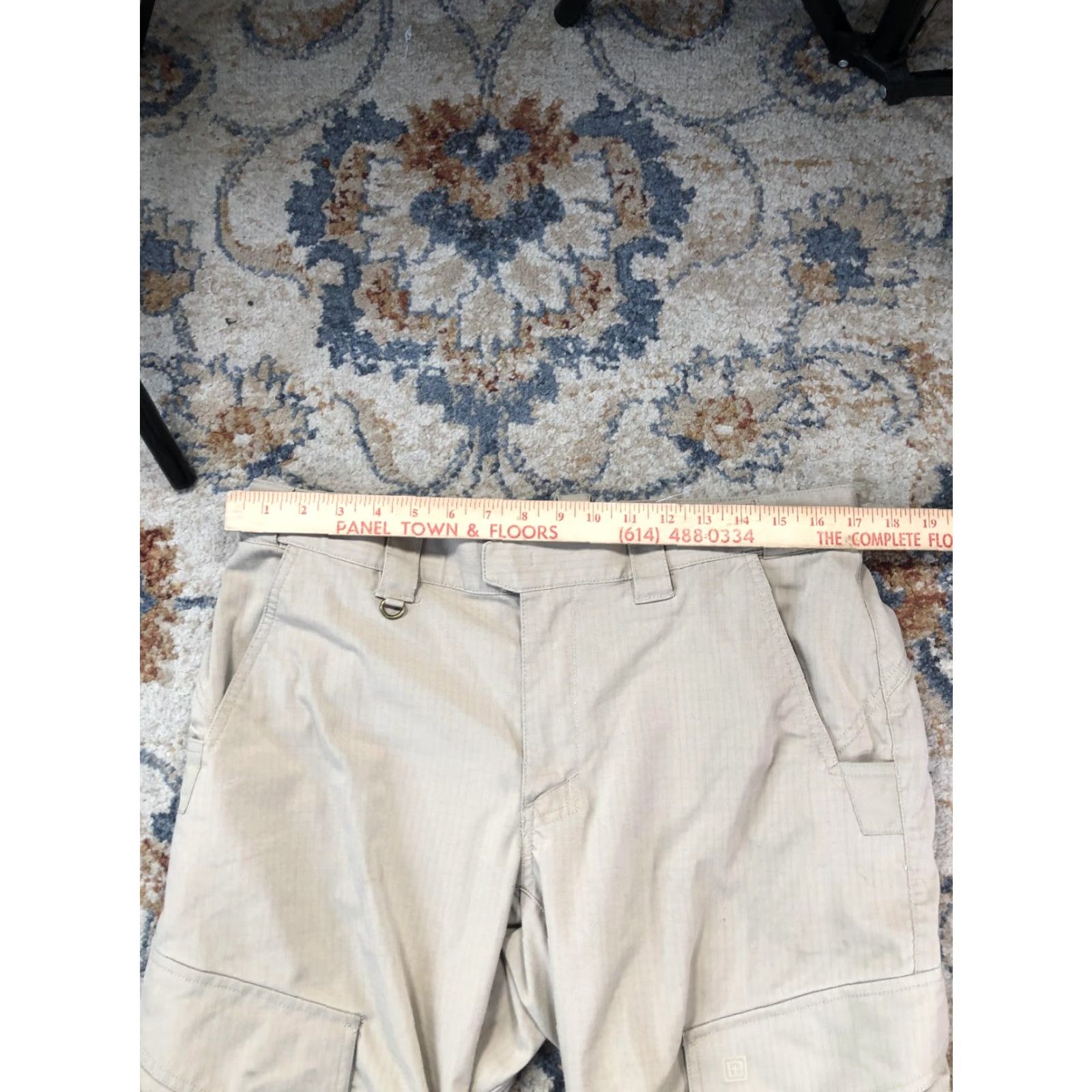 Vintage 5.11 Tactical Pants Mens 34x34 Beige Cargo Pocket Pants Workwear Outdoor Pockets Slashed Cargo Size US 34 / EU 50 - 7 Thumbnail