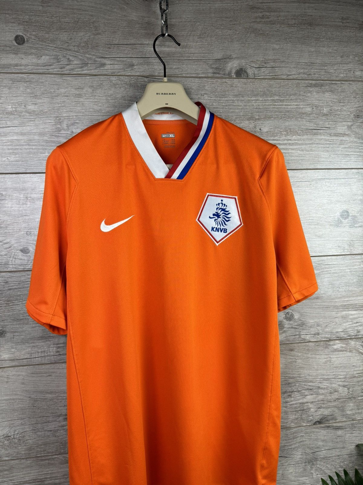 Nike × Vintage Netherlands 2008 - 2010 Home football Nike Soccer Jersey Size US XL / EU 56 / 4 - 4 Thumbnail