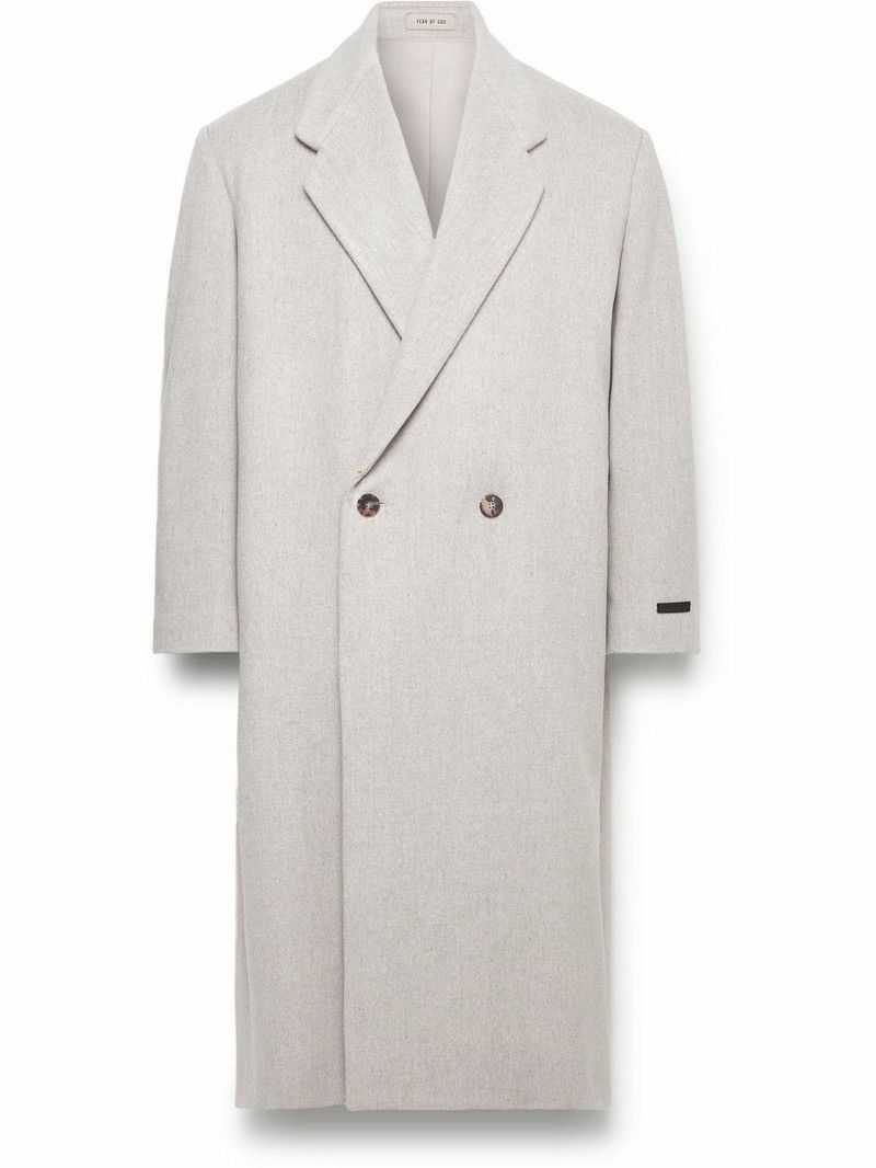 Fear of God Fear of god Eternal Wool OverCoat Cement Heather Size US M / EU 48-50 / 2 - 1 Thumbnail