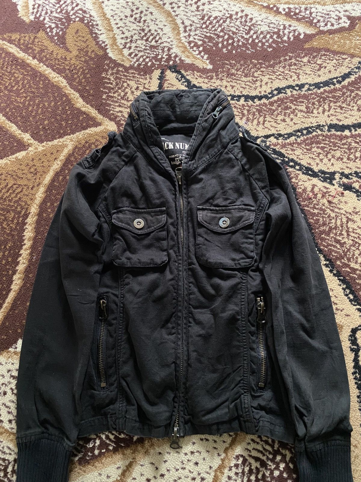 If Six Was Nine Back Number Bono Military Jacket Size US M / EU 48-50 / 2 - 2 Thumbnail