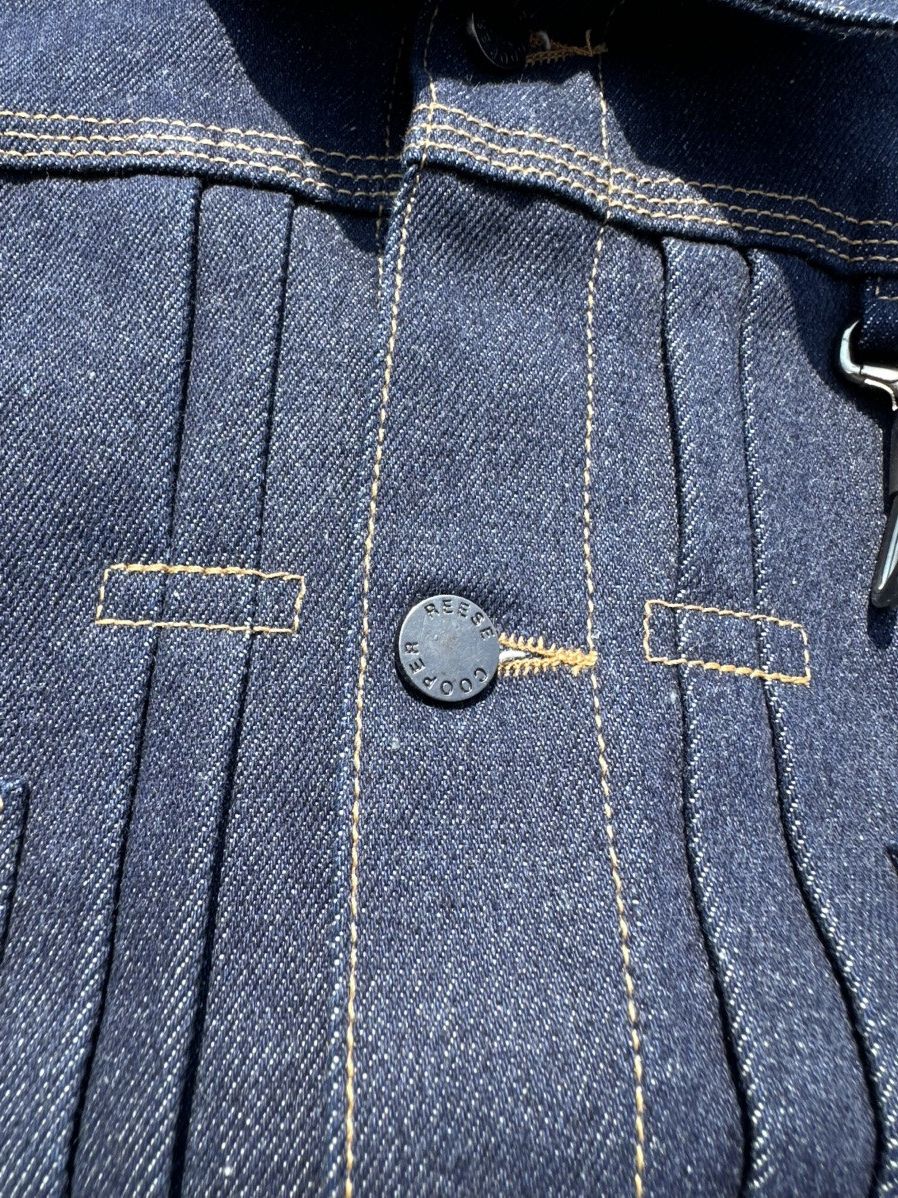 Reese Cooper REECE COOPER Raw Indigo Denim Jacket SS1 Size US S / EU 44-46 / 1 - 2 Thumbnail