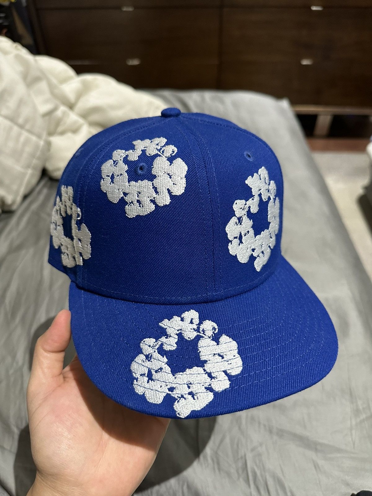 DENIM TEARS × New Era Denim Tears Blue Cotton Wreath New Era