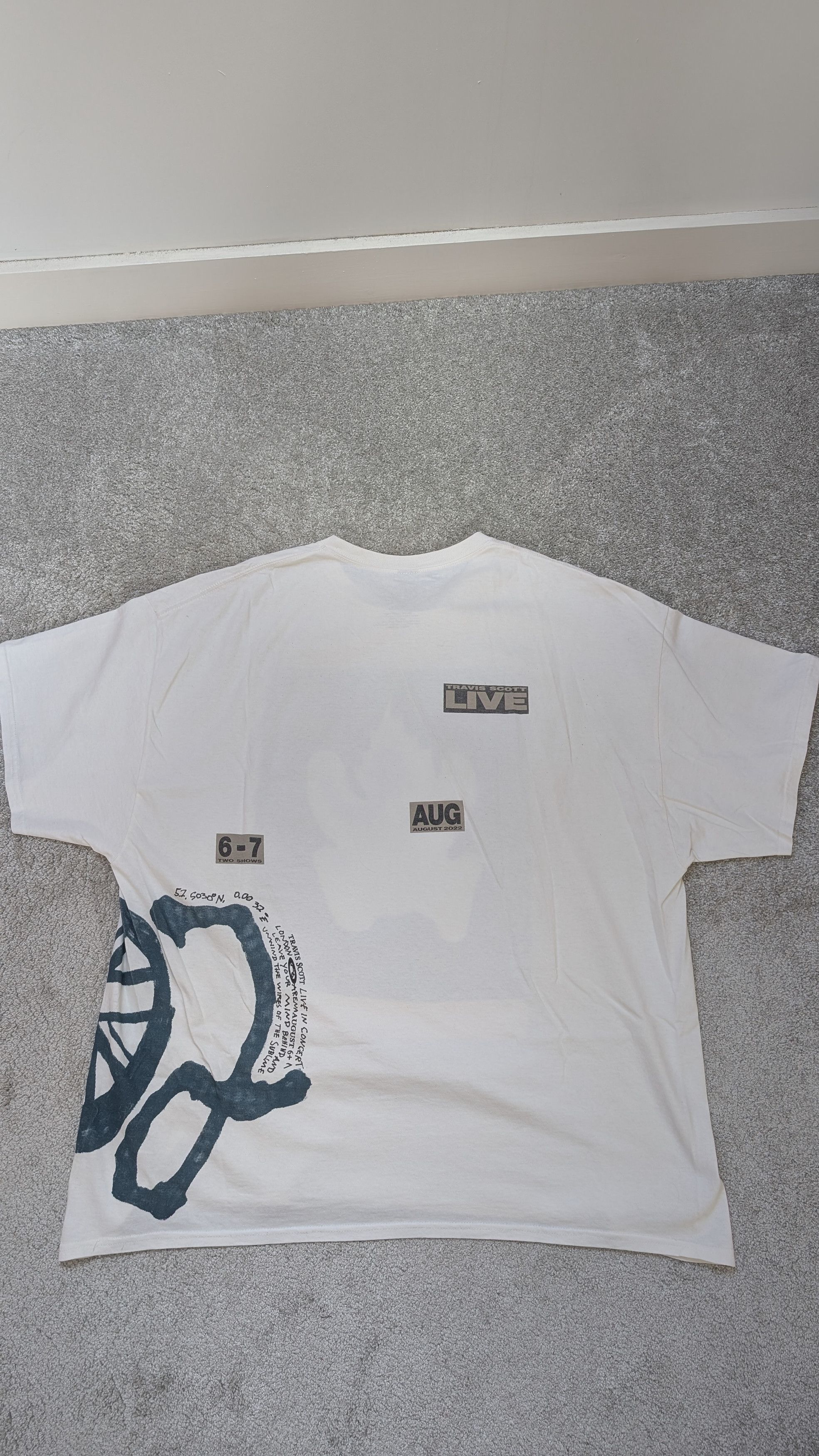 Travis Scott Travis Scott O2 arena astroworld merch Size US XXL / EU 58 / 5 - 2 Thumbnail