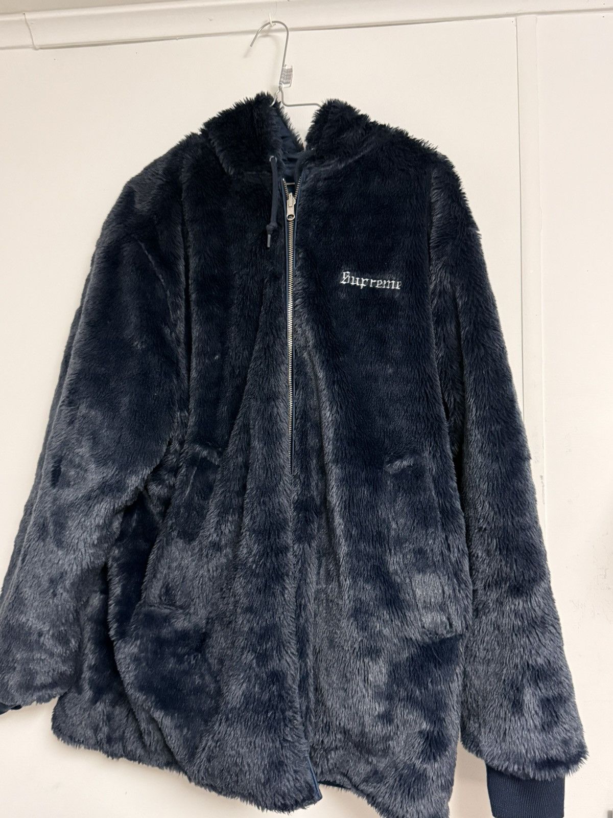 Supreme Reversible Supreme “Leave Me Alone” fur lined jacket Size US L / EU 52-54 / 3 - 3 Thumbnail