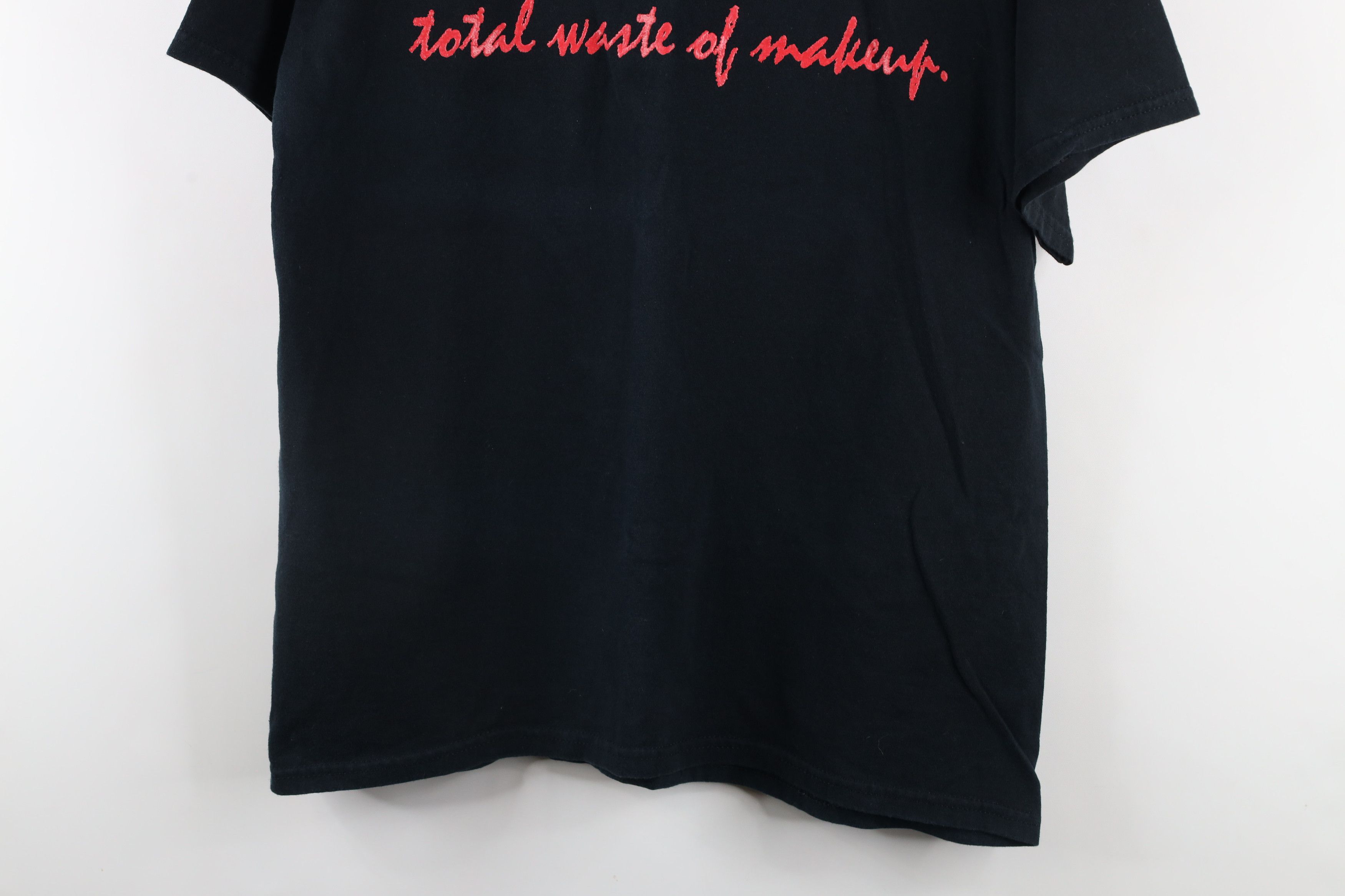 Vintage Vintage 90s This Day Was A Total Waste of Makeup T-Shirt Size L / US 10 / IT 46 - 3 Thumbnail