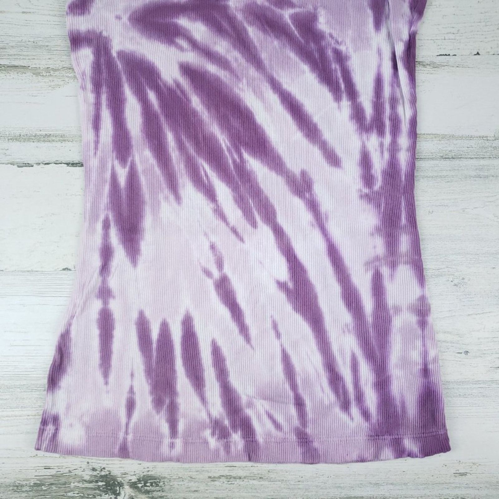 Other NWOT Point Sportswear Ribbed Tie Dye Streak Tank Top Small Size S / US 4 / IT 40 - 7 Thumbnail