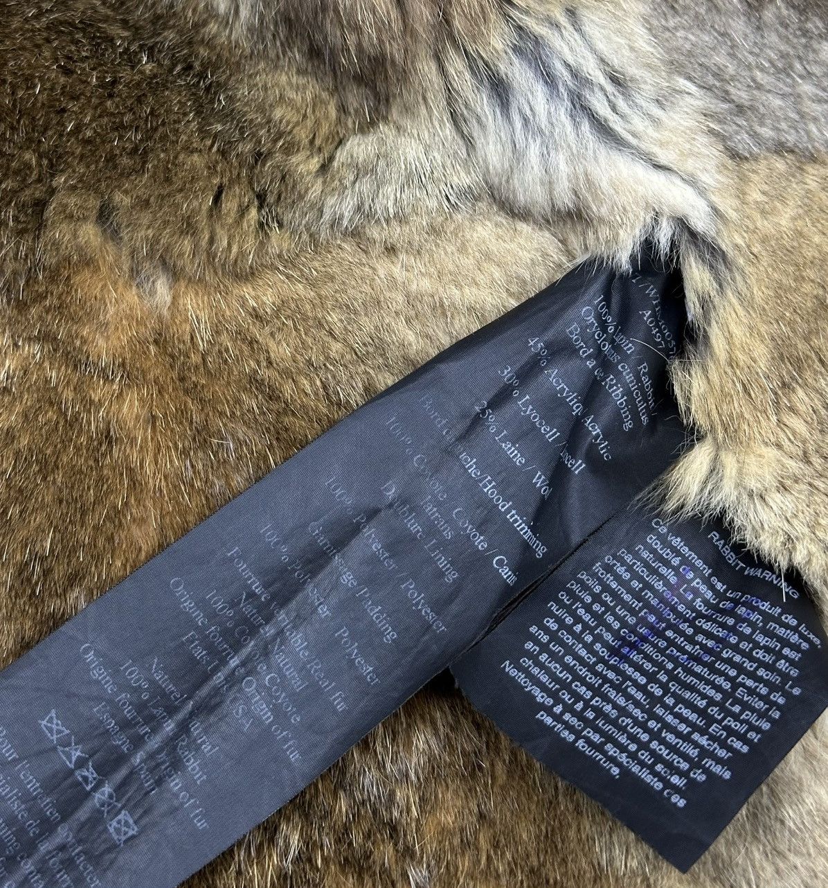 Yves Salomon YVES SALOMON Luxury Jacket Rabbit Fur Lining Coyote Trim Size US M / EU 48-50 / 2 - 15 Thumbnail