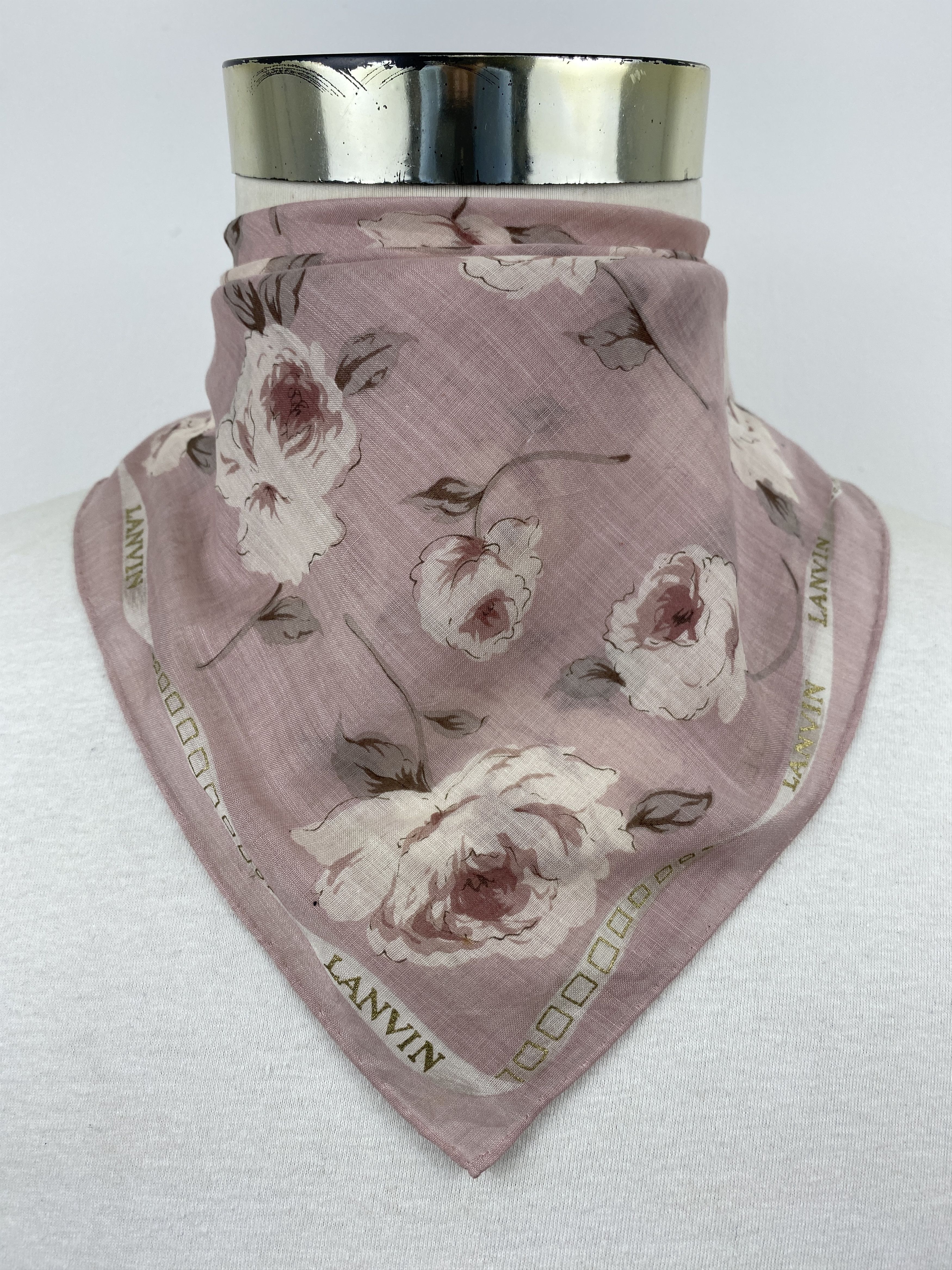 Lanvin Lanvin Handkerchief / Bandana / Neckerchief HKC0679 Size ONE SIZE - 1 Thumbnail