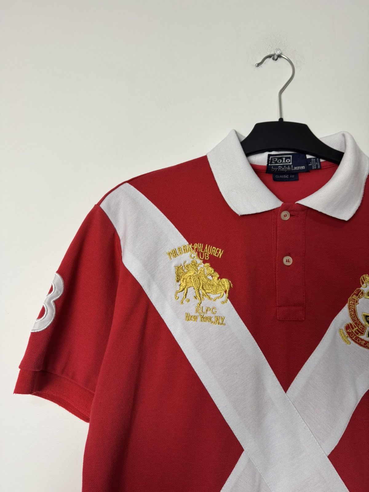Polo Ralph Lauren Polo Ralph Lauren Polo shirt “333” Big Logo Streetwear Y2K Size US L / EU 52-54 / 3 - 5 Thumbnail
