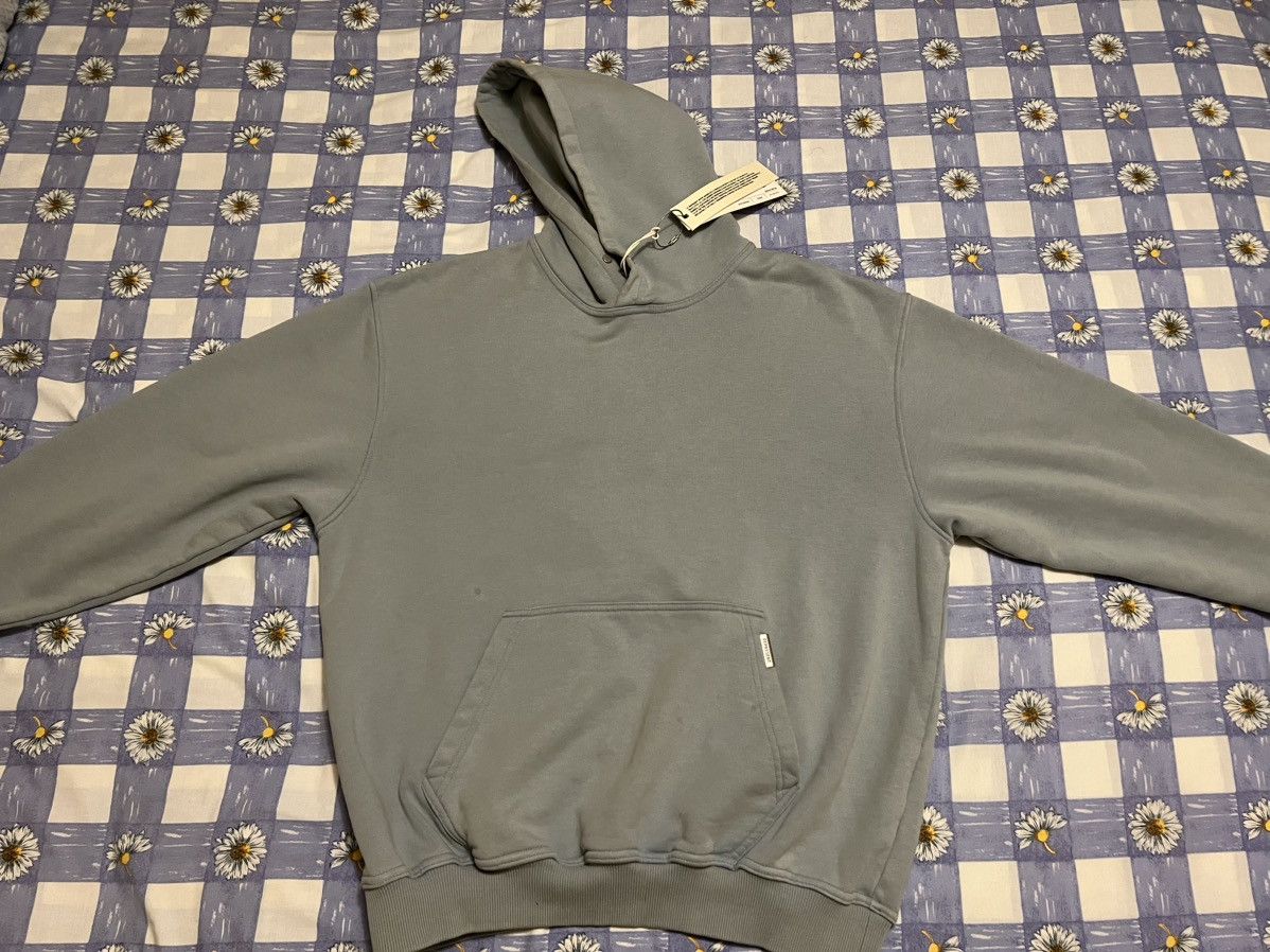image of Represent Clo. Blank Hoodie - Washed Blue, Men's (Size Medium)