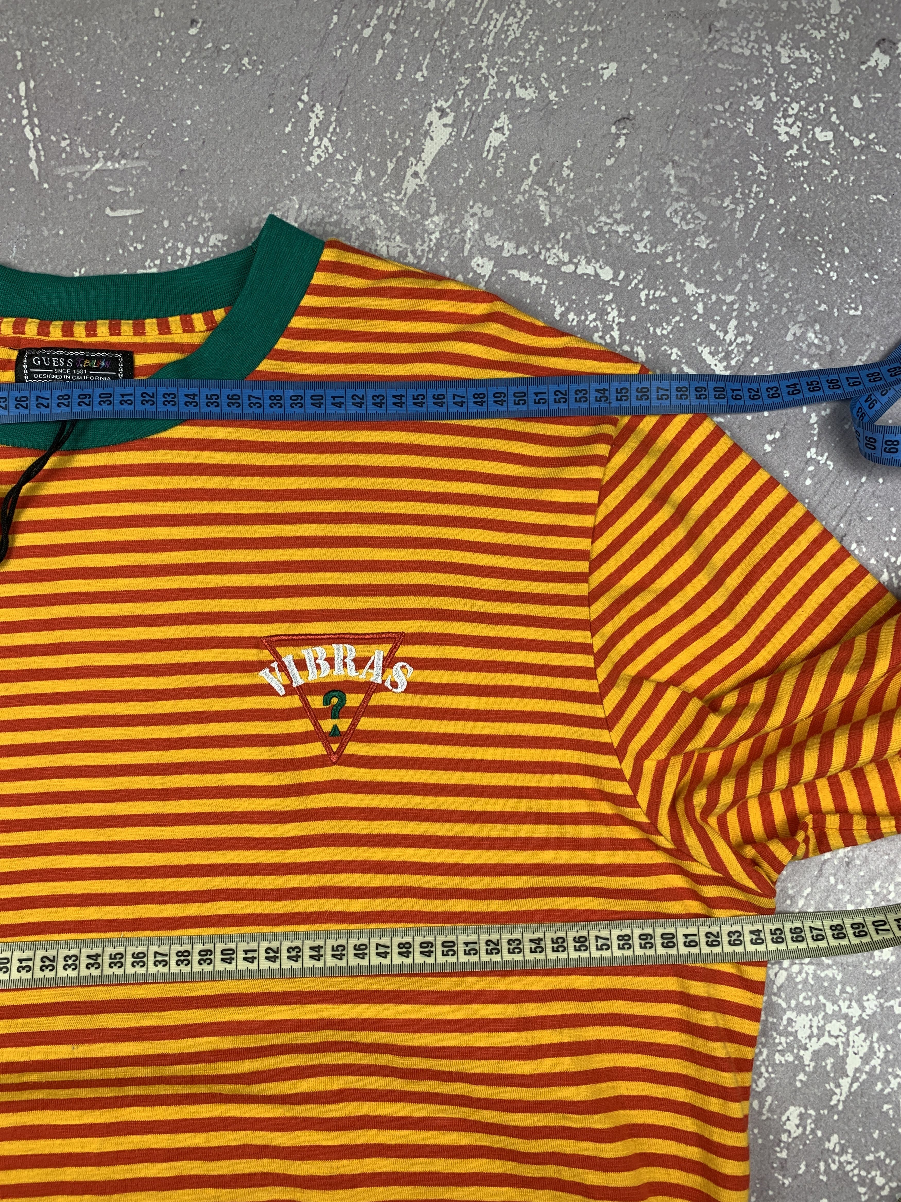Guess × J Balvin GUESS x J Balvin Vibras Tour Striped Long Sleeve Shirt Size US XL / EU 56 / 4 - 10 Thumbnail