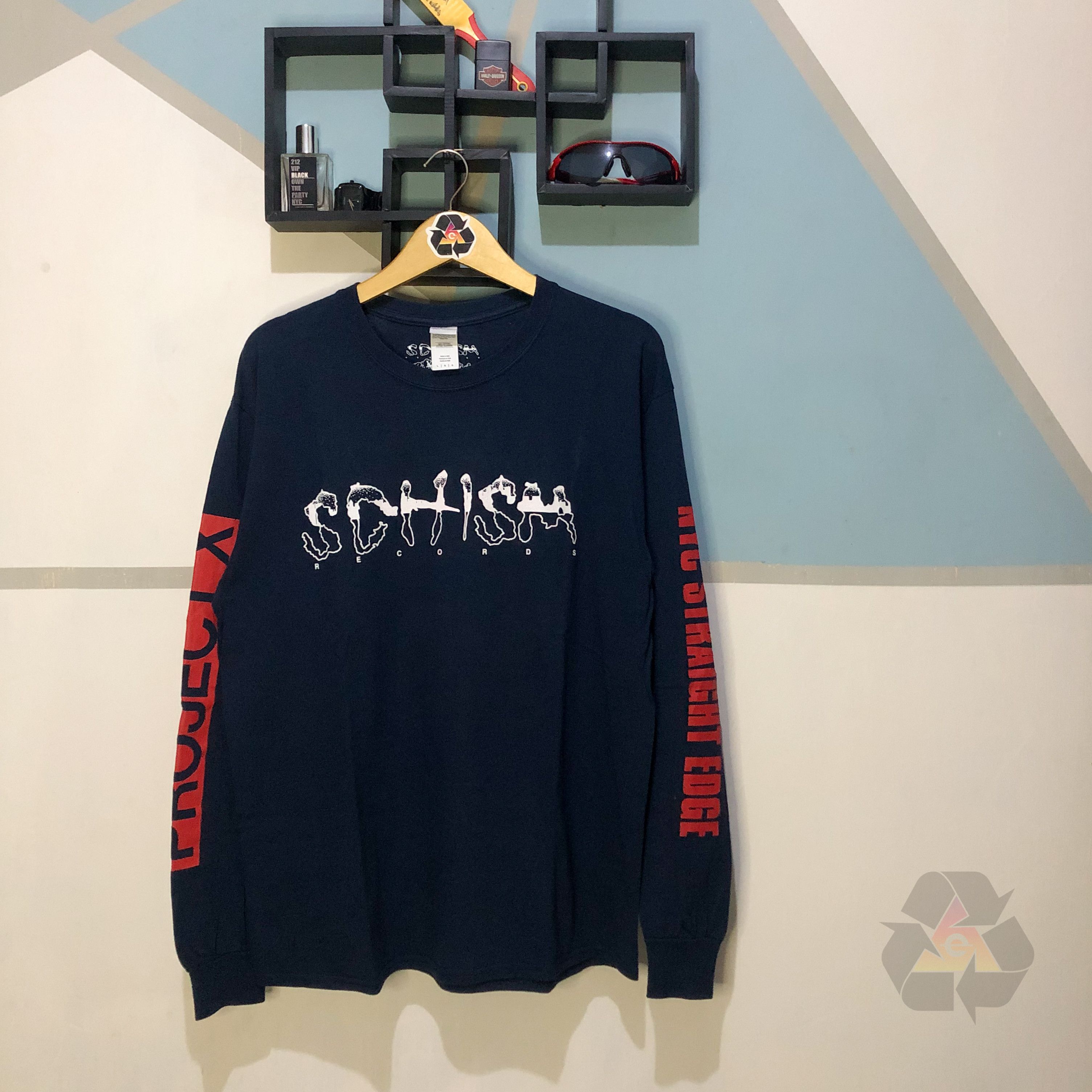 Band Tees Schism Project x NYC Straight Edge Deadstock Hardcore Punk Size US L / EU 52-54 / 3 - 1 Thumbnail