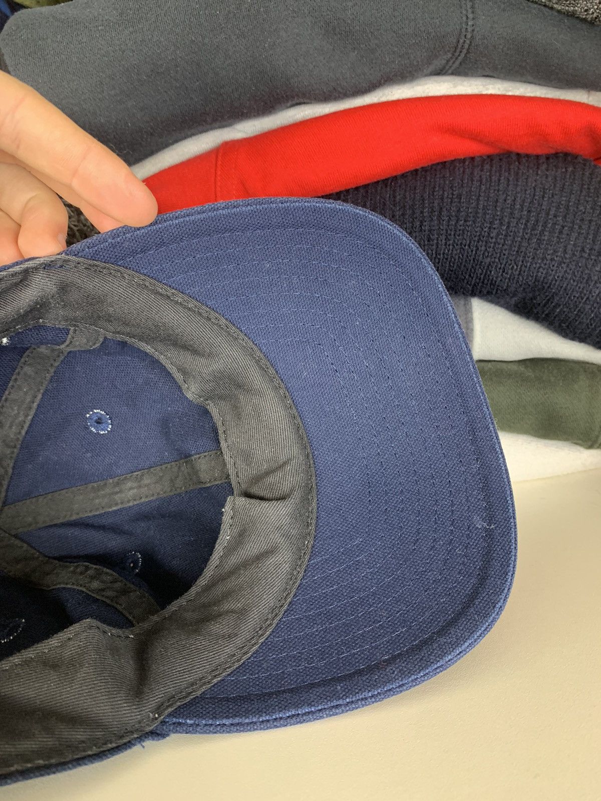 Nike × Vintage Vintage Nike Big Swoosh Cap Hat Size ONE SIZE - 17 Thumbnail