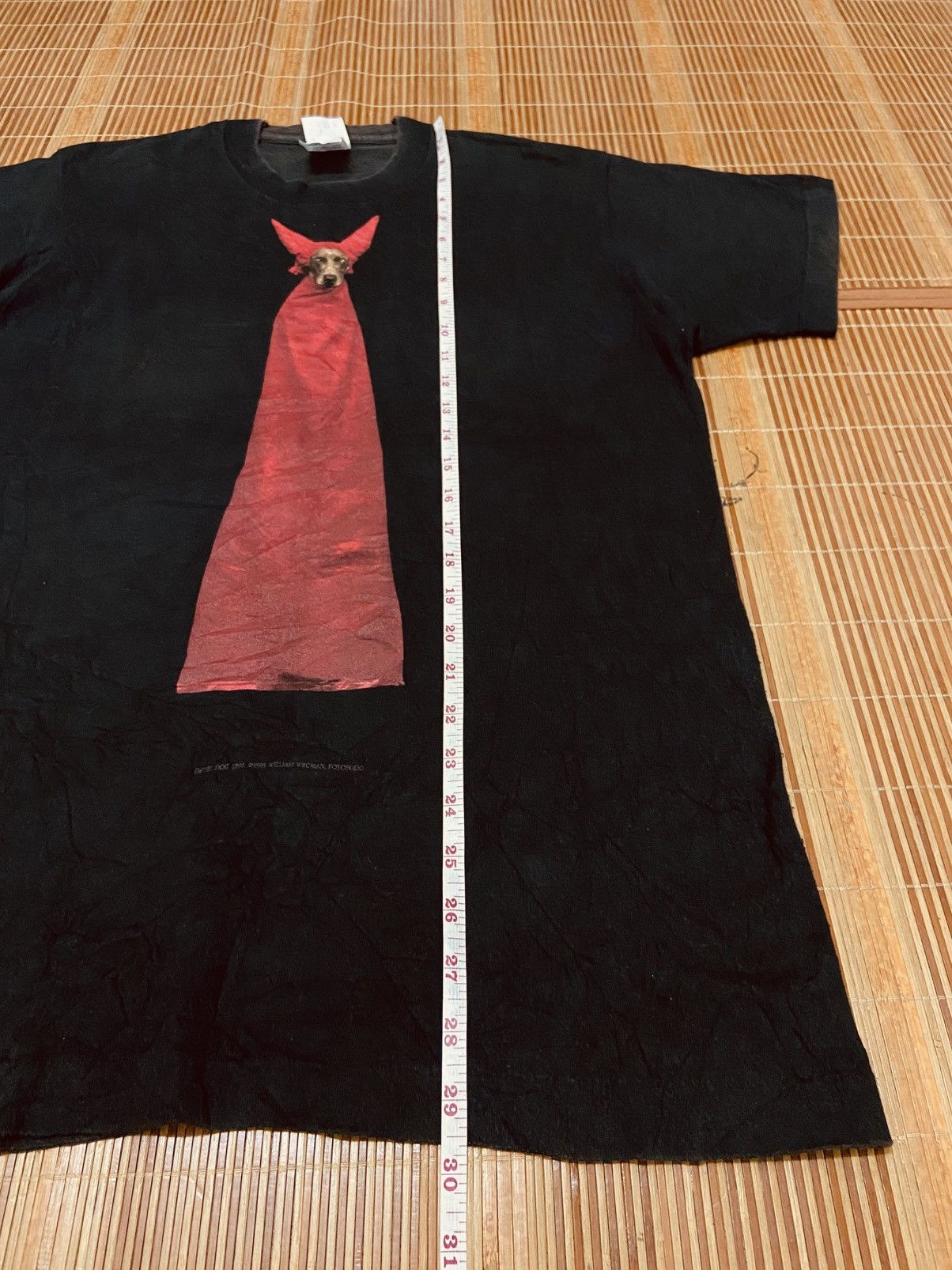 Vintage VINTAGE DEVIL DOG WILLIAM WEGMAN ART TEE Size US M / EU 48-50 / 2 - 4 Thumbnail