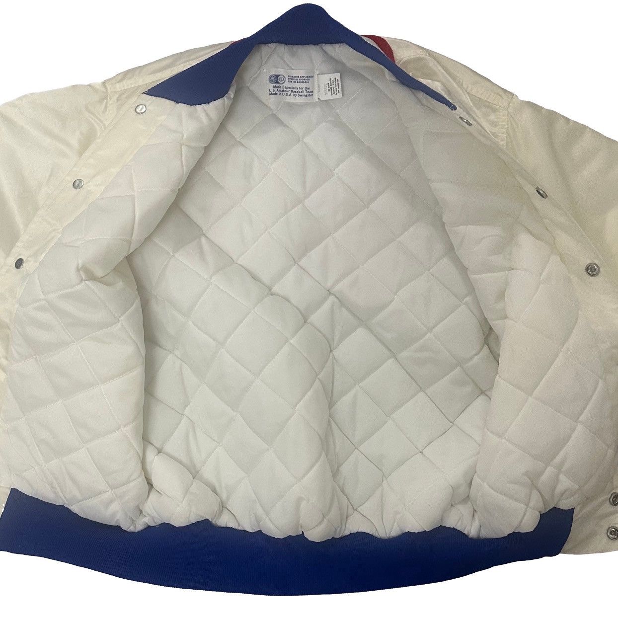 Vintage Vintage 1984 Olympics Baseball Team USA Satin Unisex Jacket Size US S / EU 44-46 / 1 - 4 Thumbnail