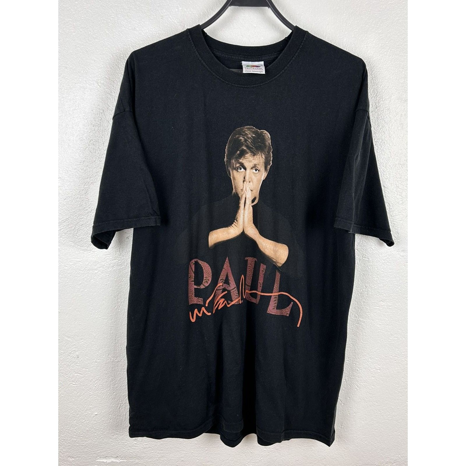 Band Tees 00s Vintage Paul Mccartney 2004 European Tour T-Shirt Size US XL / EU 56 / 4 - 1 Thumbnail