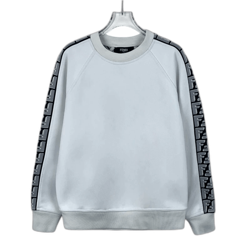 Fendi Fendi White Logo Long Sleeve Sweatshirt Size US XS / EU 42 / 0 - 1 Thumbnail