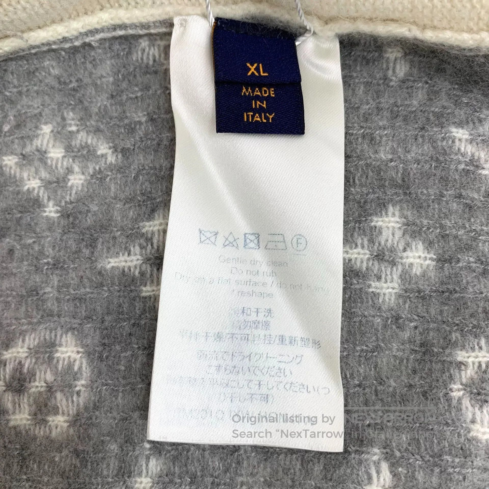 Louis Vuitton Louis Vuitton Beige Logo Crew Neck Sweater. Size US S / EU 44-46 / 1 - 6 Thumbnail