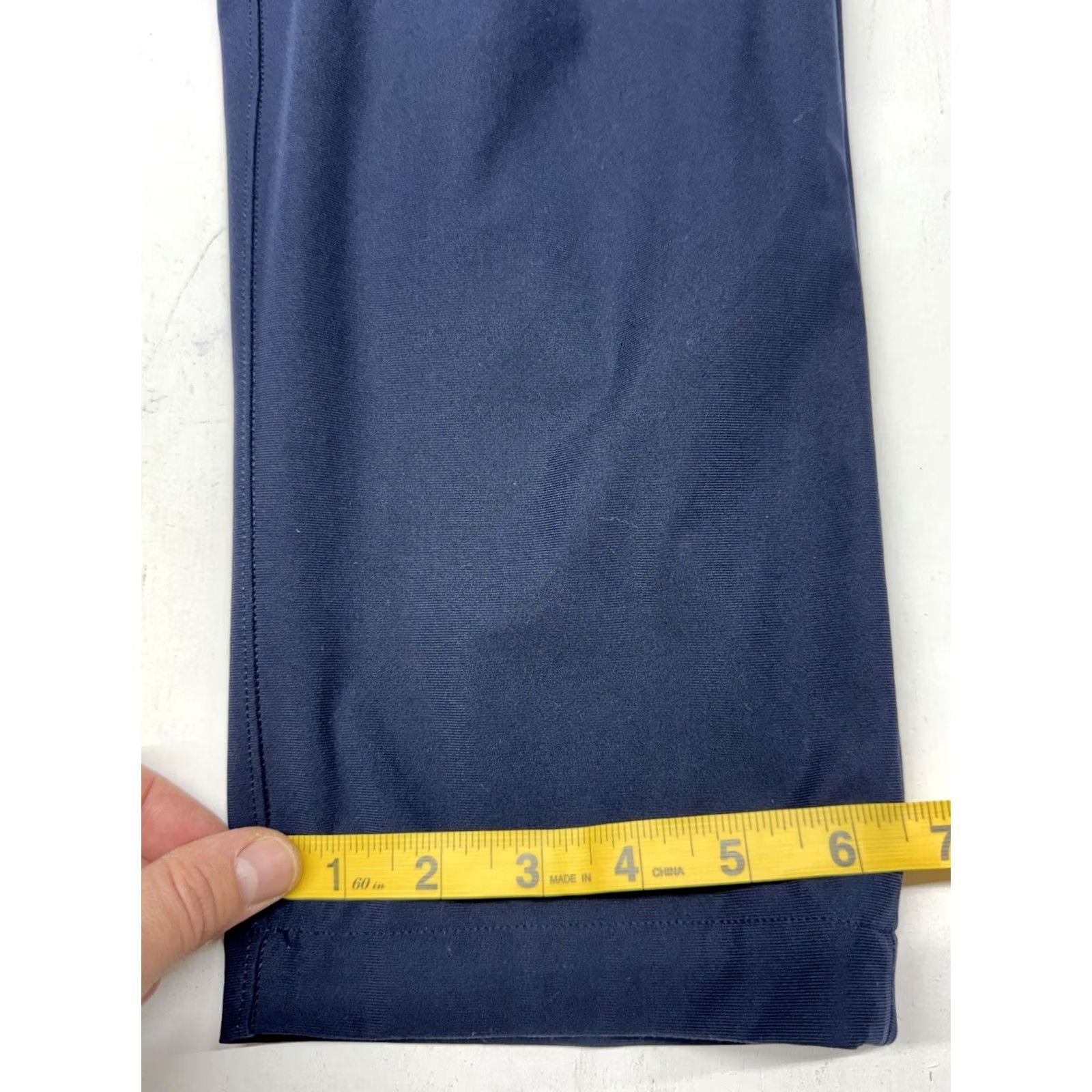 Lululemon Lululemon Commission Pant Classic Men 34x30 Navy Blue Chino Stretch 5-Pocket Flat Front Straight Leg Size US 34 / EU 50 - 5 Thumbnail