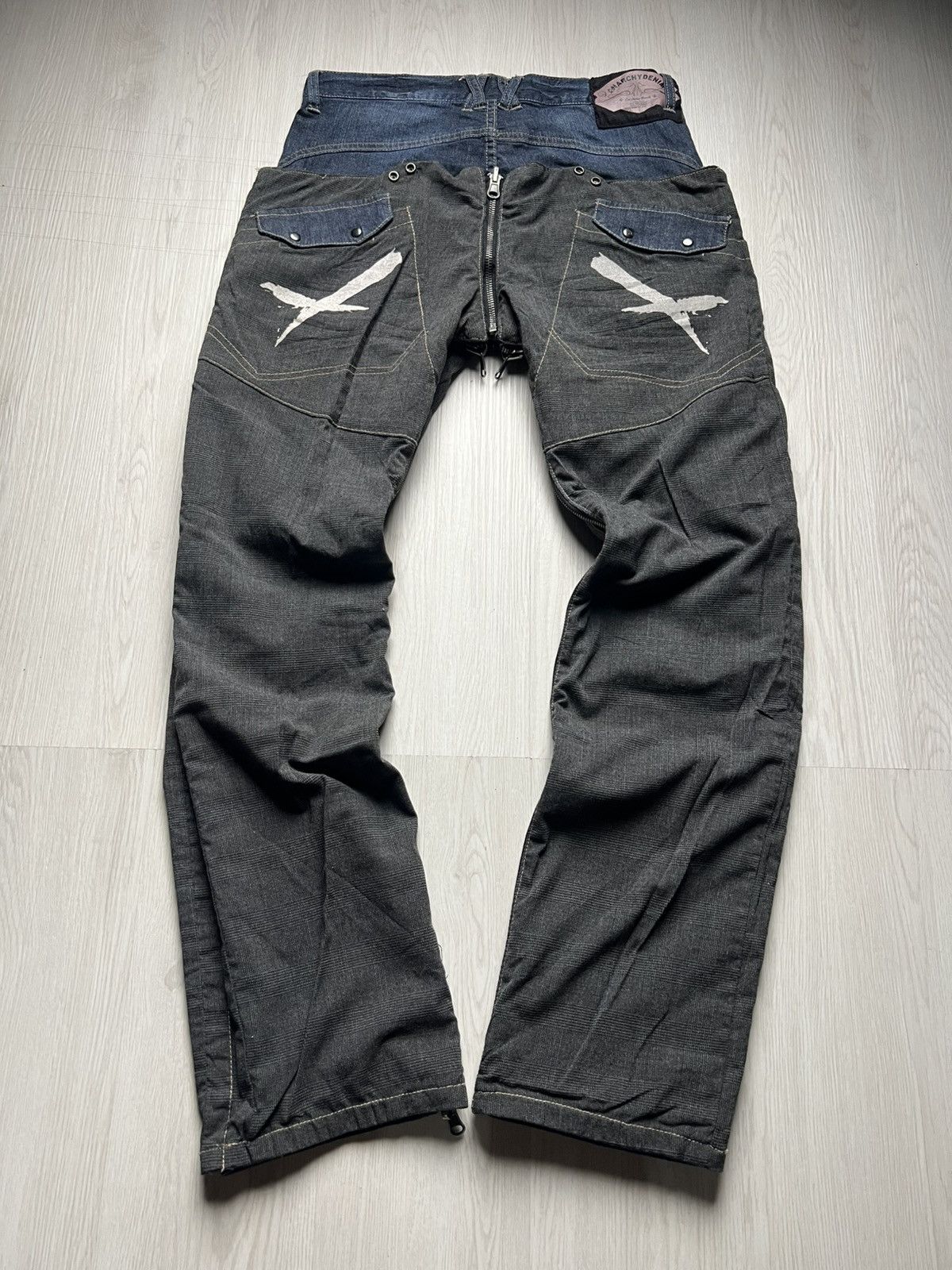 PPFM Rare PPFM Transformer Reversible 2 in 1 Denim Jeans Size US 31 - 4 Thumbnail