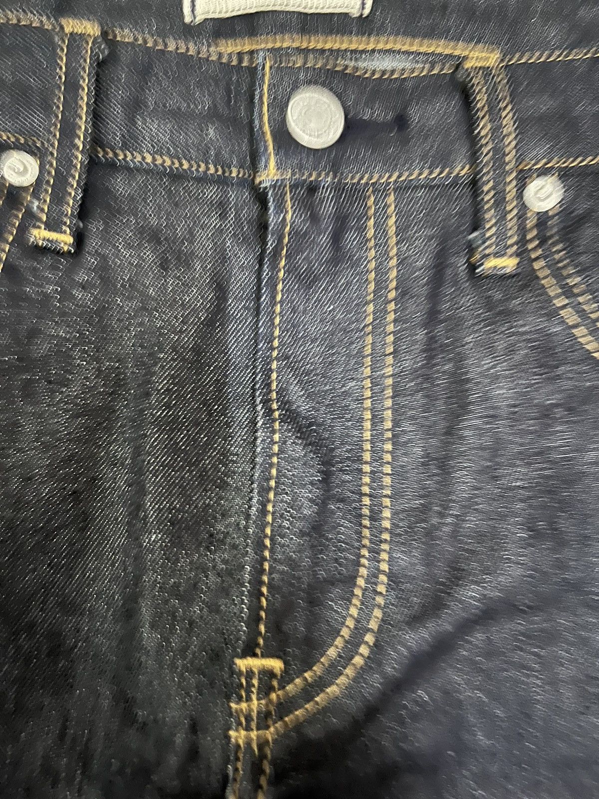 Japanese Brand × Jun Takahashi × Uniqlo Salvage Uniqlo Straight Cut Jeans Size US 32 / EU 48 - 9 Thumbnail