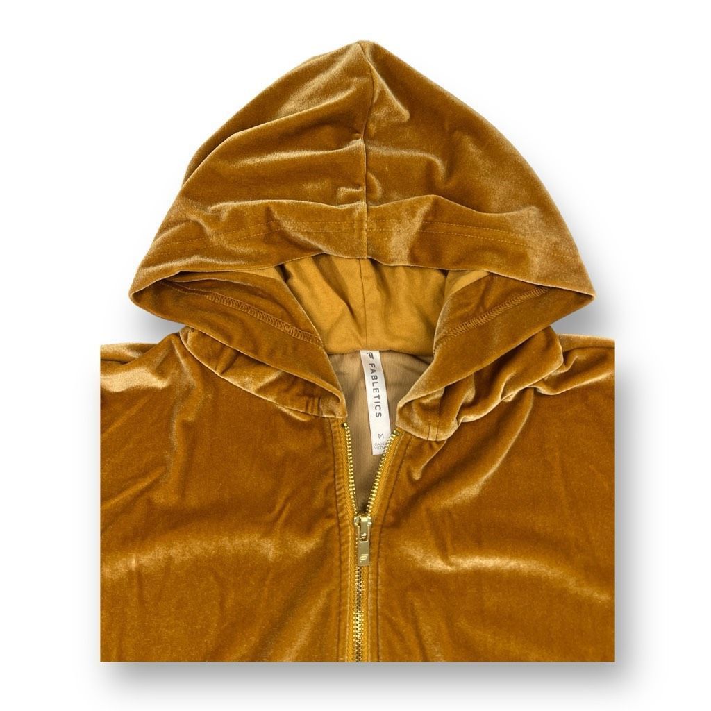 Other Fabletics Full Zip Velour Hoodie Jacket Size Medium Size M / US 6-8 / IT 42-44 - 2 Thumbnail