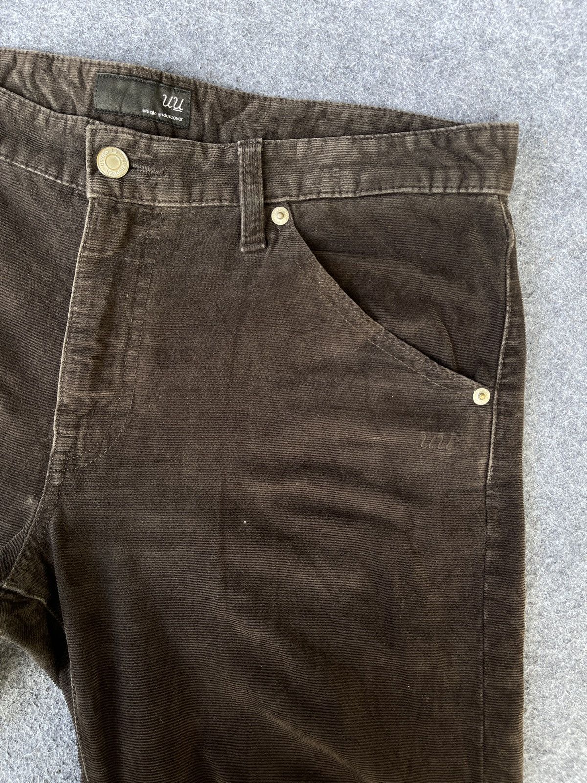 Undercover Hype Beast🔥Uniqlo x Undercover🔥Distressed Corduroi Pants Size US 35 - 9 Thumbnail