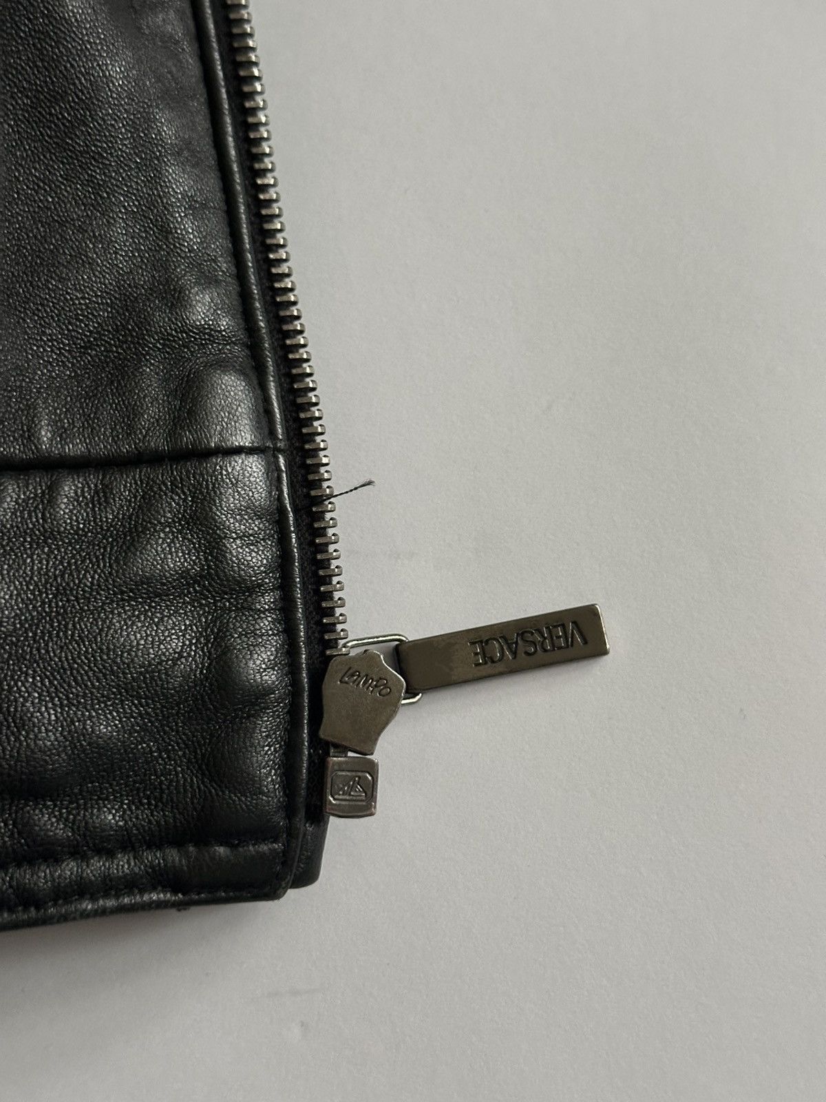 Versace Versace 2000’s Leather Jacket Size US L / EU 52-54 / 3 - 8 Thumbnail