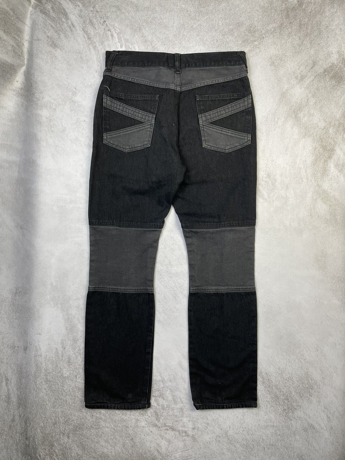 N.Hoolywood SS13 N.Hollywood Panelled Multi Washed Denim Size US 28 / EU 44 - 8 Thumbnail