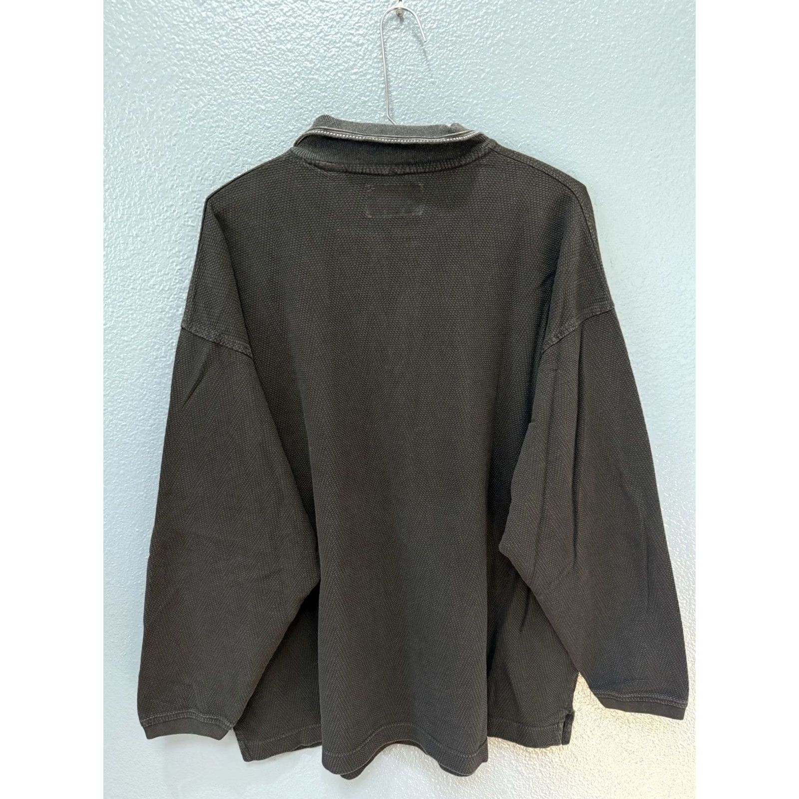 Vintage VINTAGE Zero Tolerance Polo Shirt XL Men Black 90s Zip Quarter Zip Shirt Shirts Mens XL 90s Polo Black Zip Size US XL / EU 56 / 4 - 6 Thumbnail