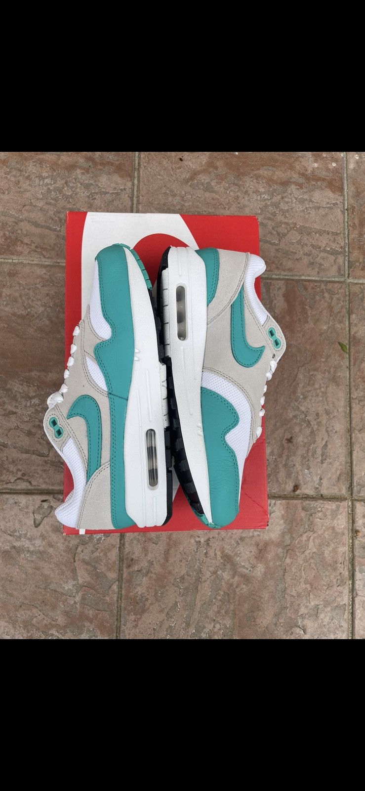 Nike Air Max one white and grey jade blue Size US 7.5 / IT 37.5 - 5 Thumbnail