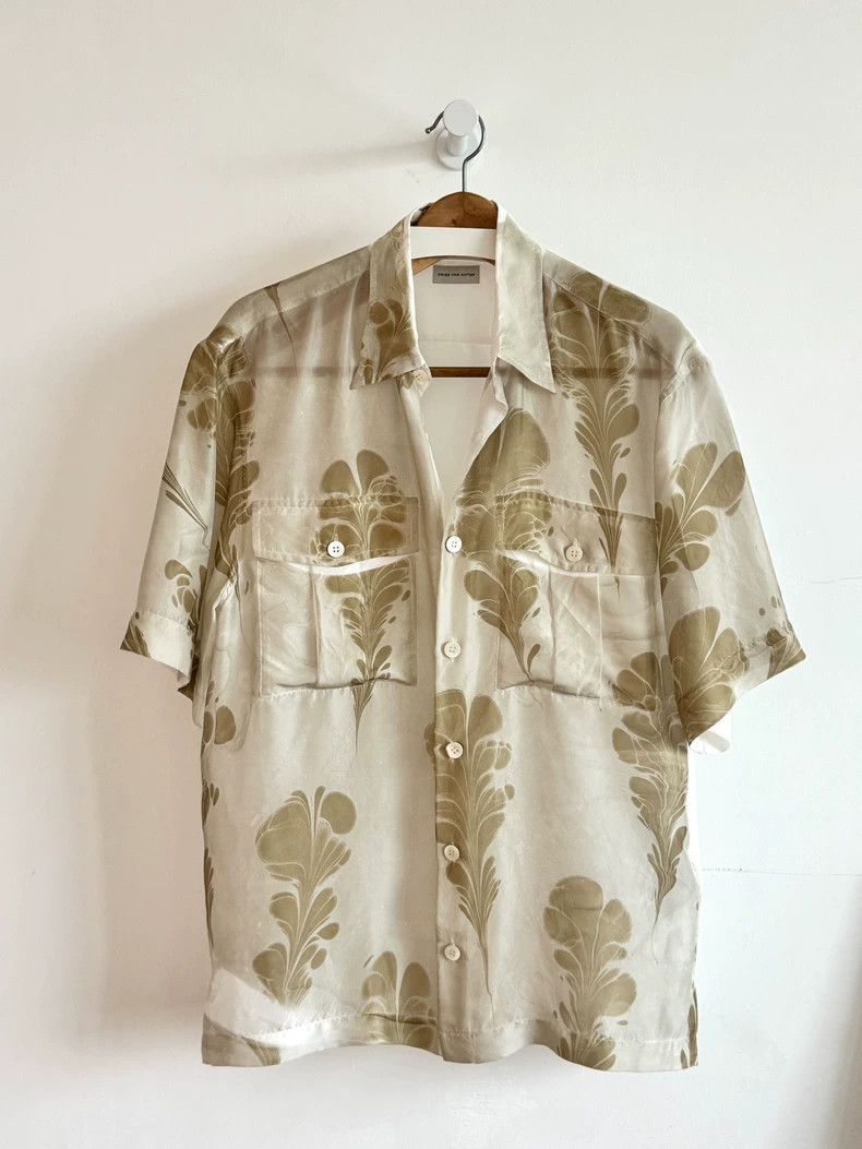 Dries Van Noten SS25 Silk Shirt