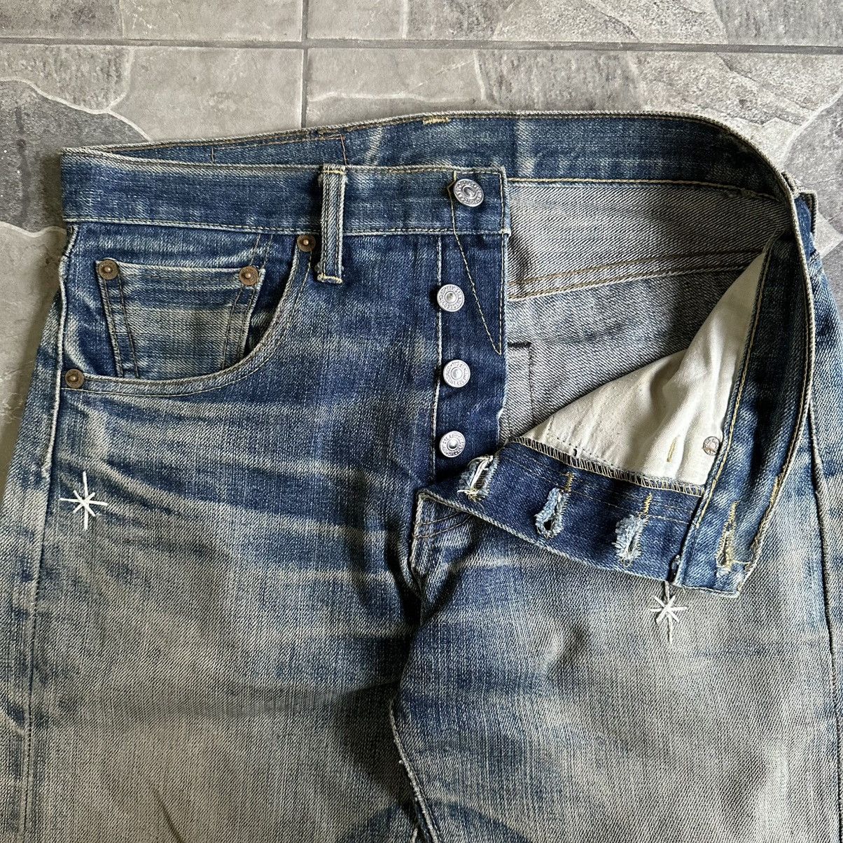 Levi's Vintage Clothing Vintage 1990s Levis 501-0657 Big E Selvedge Fadded Size US 28 / EU 44 - 8 Thumbnail