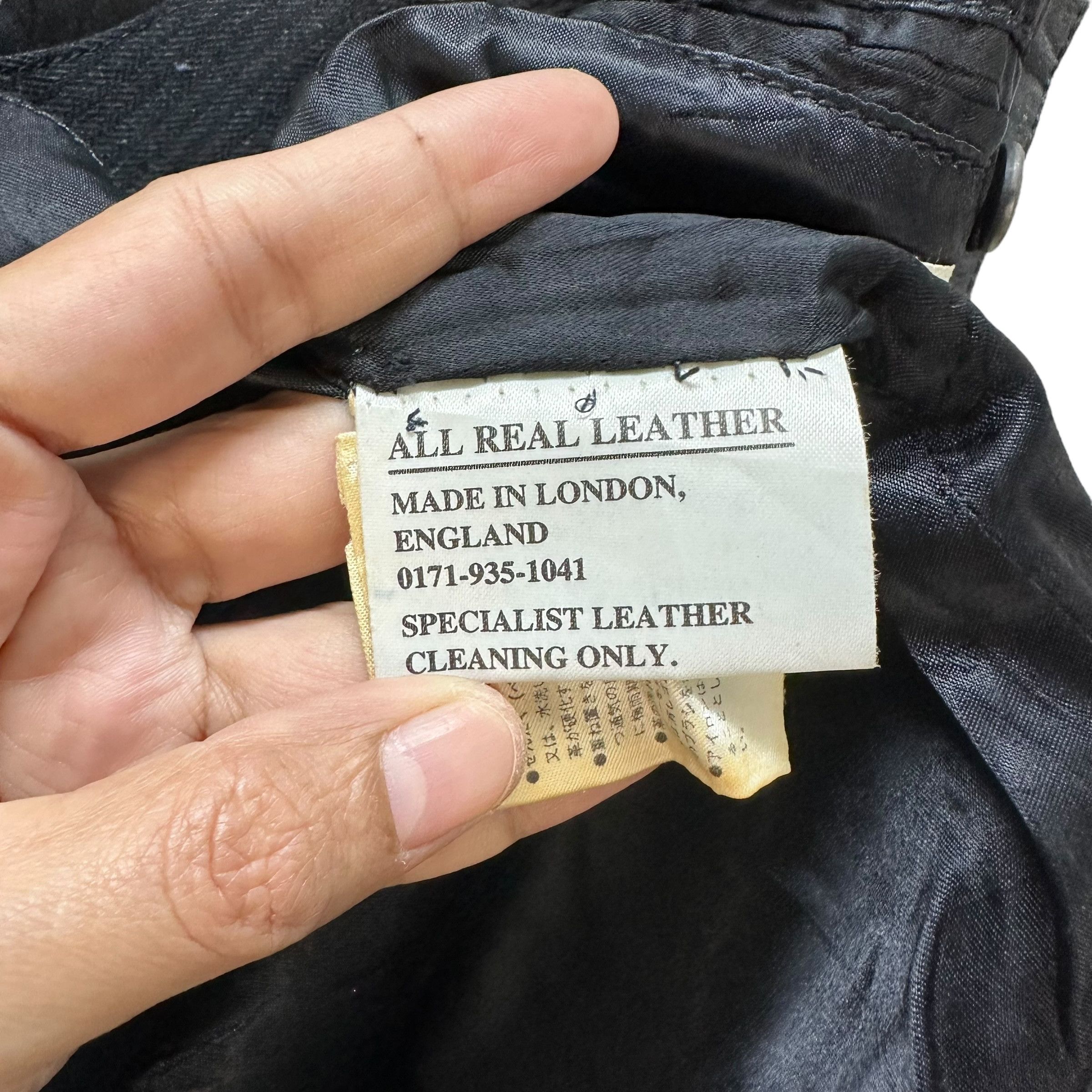 Margaret Howell Margaret Howell Real Leather Hybrid Vest #A17-0409 Size US M / EU 48-50 / 2 - 8 Thumbnail
