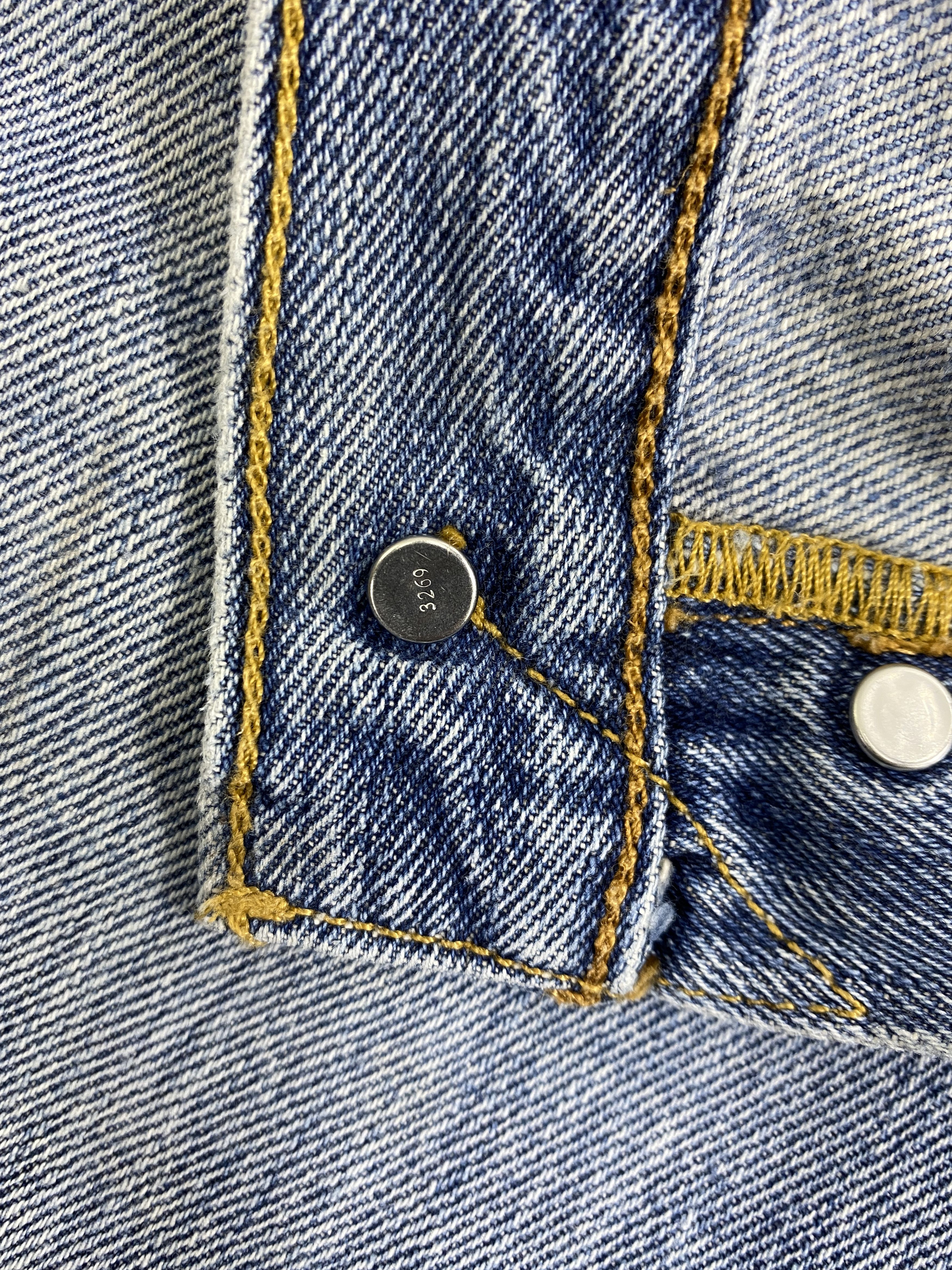 Levi's Light Blue Wash Vintage Levi's 501 32x32.5 Denim JN2455 Size US 32 / EU 48 - 7 Thumbnail