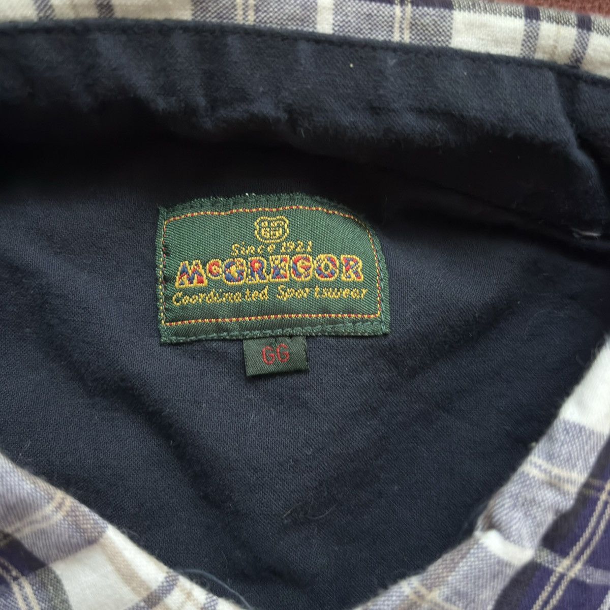 McGregor Vintage McGregor Plaid Flannel Button-Down Shirt Size US L / EU 52-54 / 3 - 3 Thumbnail